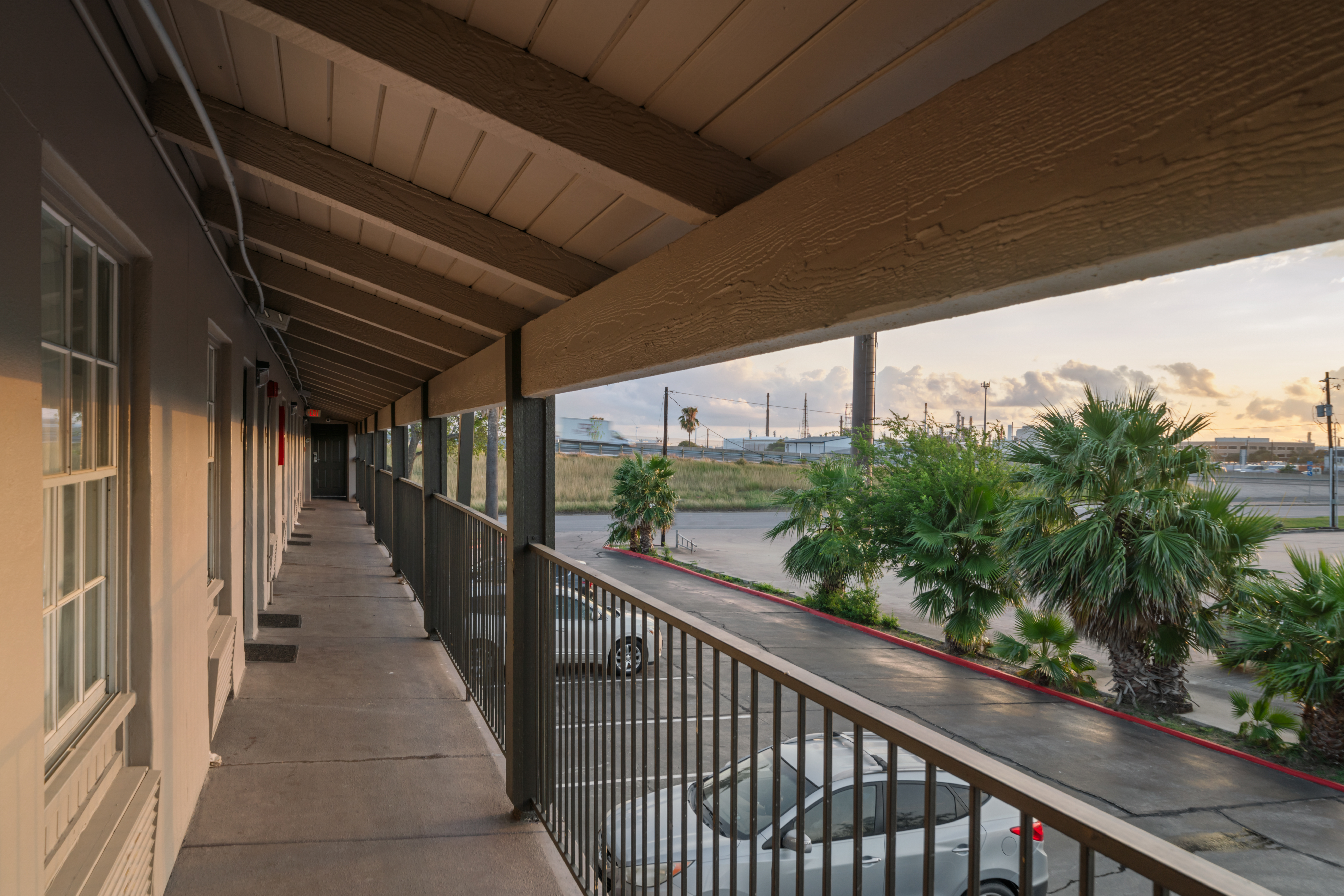 Exterior of La Quinta Inn by Wyndham Corpus Christi North hotel in Corpus Christi, Texas