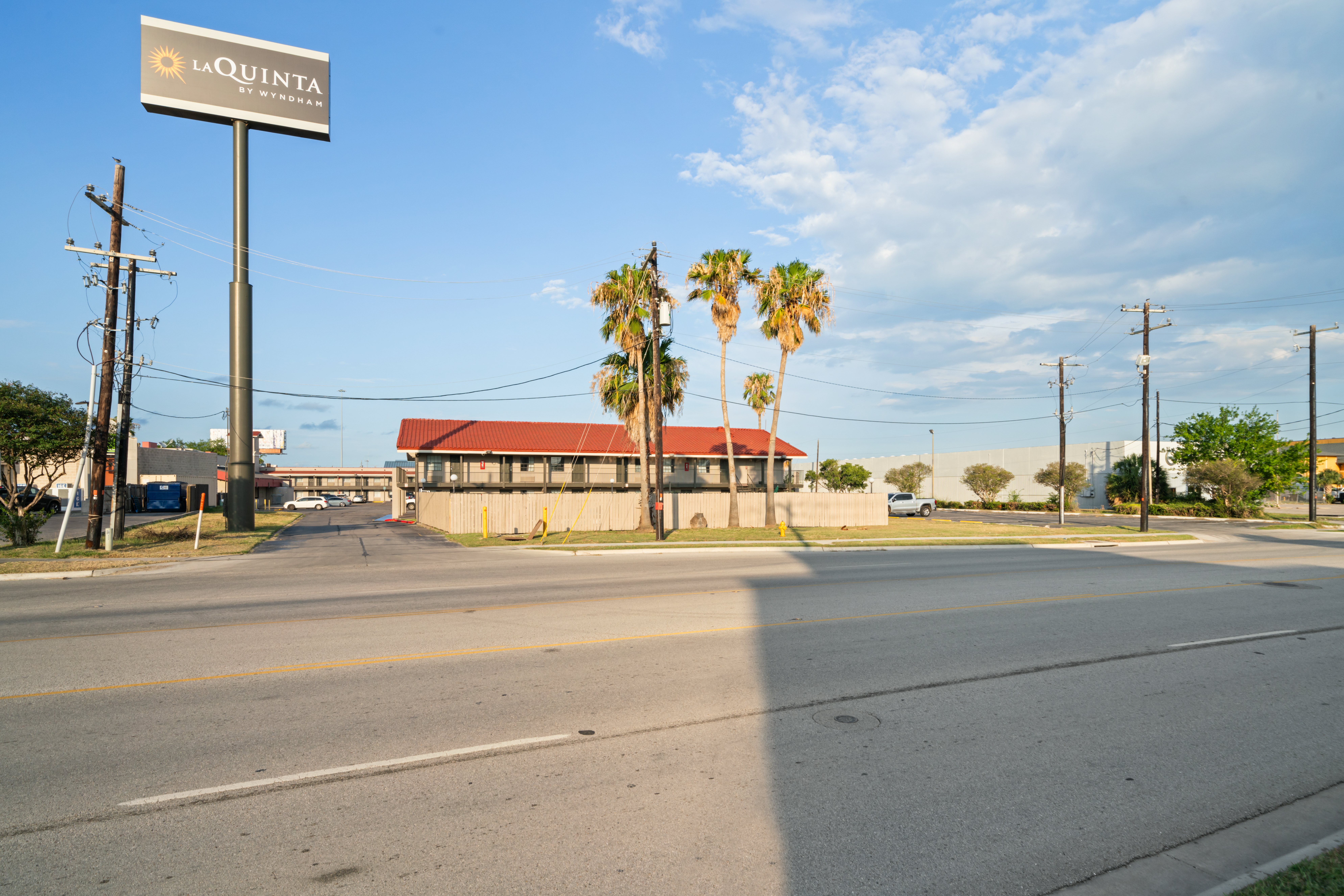 Exterior of La Quinta Inn by Wyndham Corpus Christi North hotel in Corpus Christi, Texas