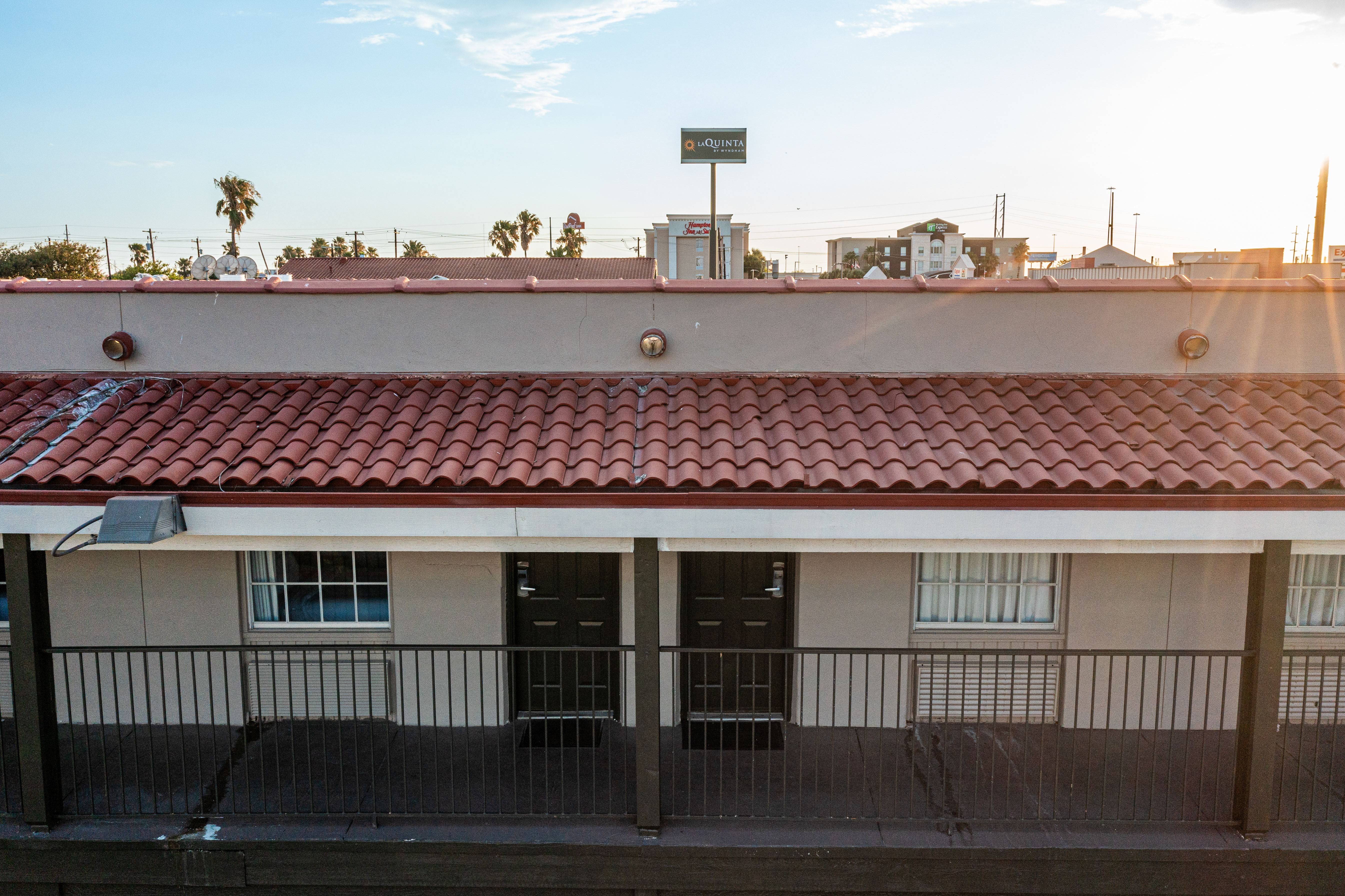 Exterior of La Quinta Inn by Wyndham Corpus Christi North hotel in Corpus Christi, Texas