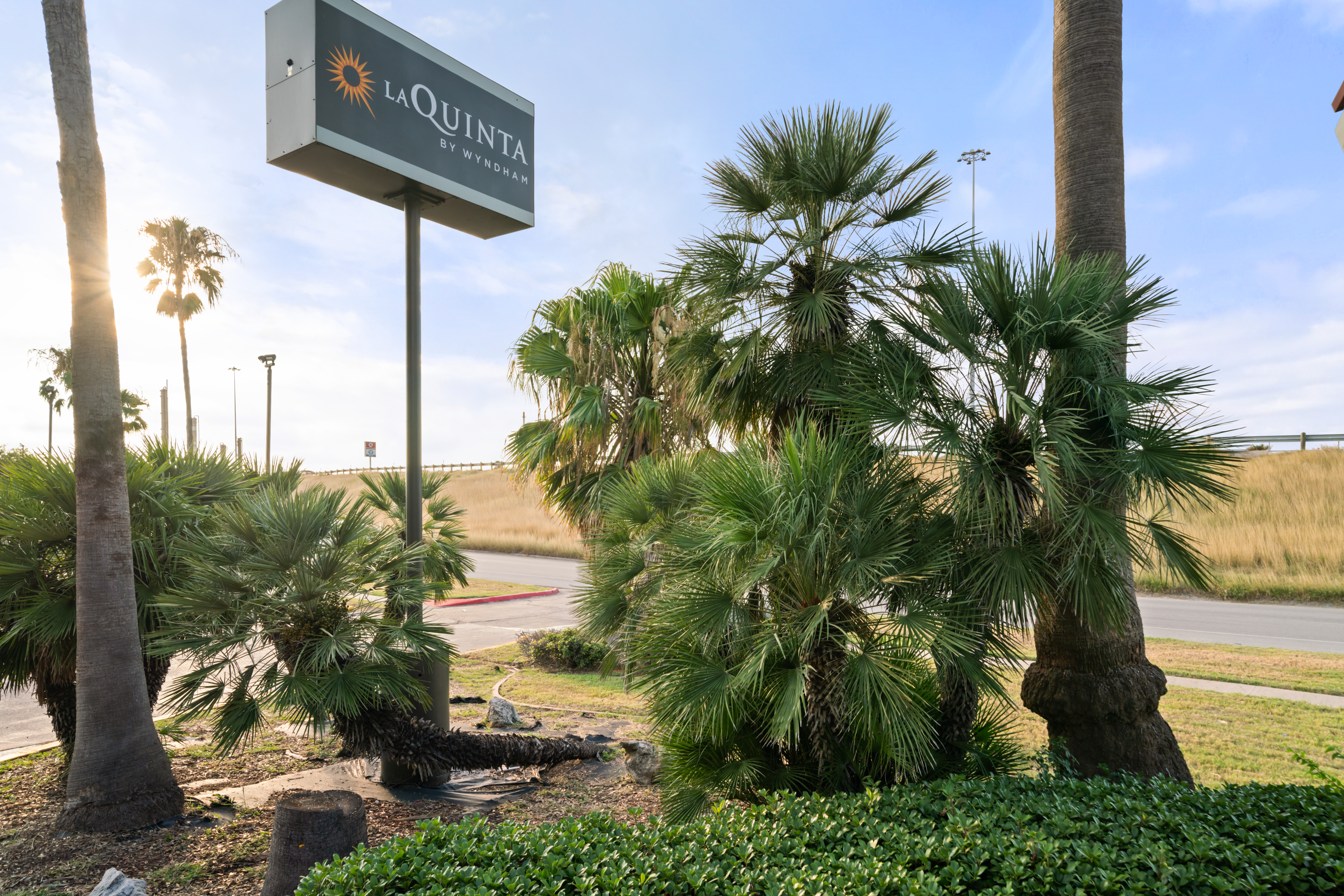 Exterior of La Quinta Inn by Wyndham Corpus Christi North hotel in Corpus Christi, Texas