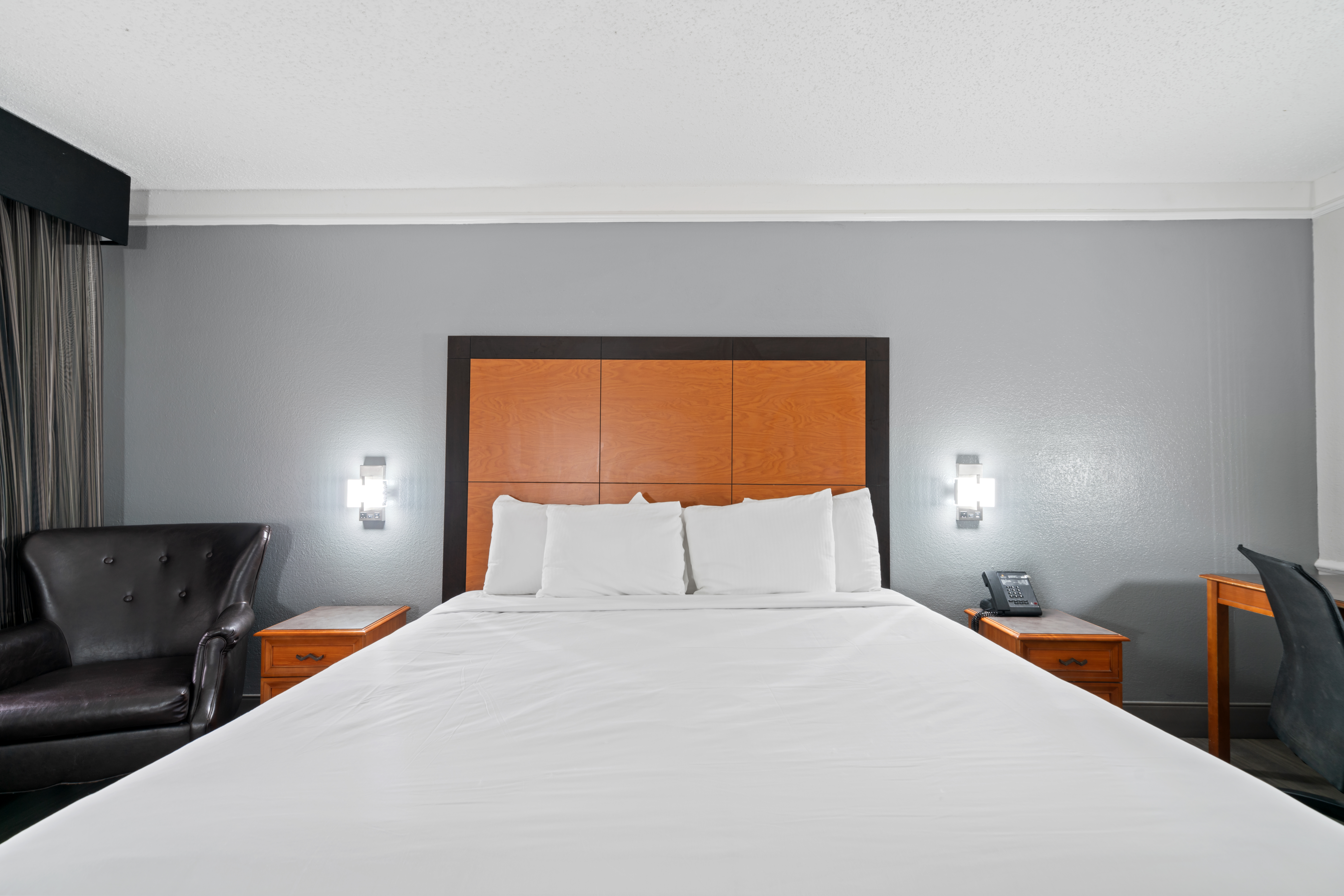 Guest room at the La Quinta Inn by Wyndham Corpus Christi North in Corpus Christi, Texas