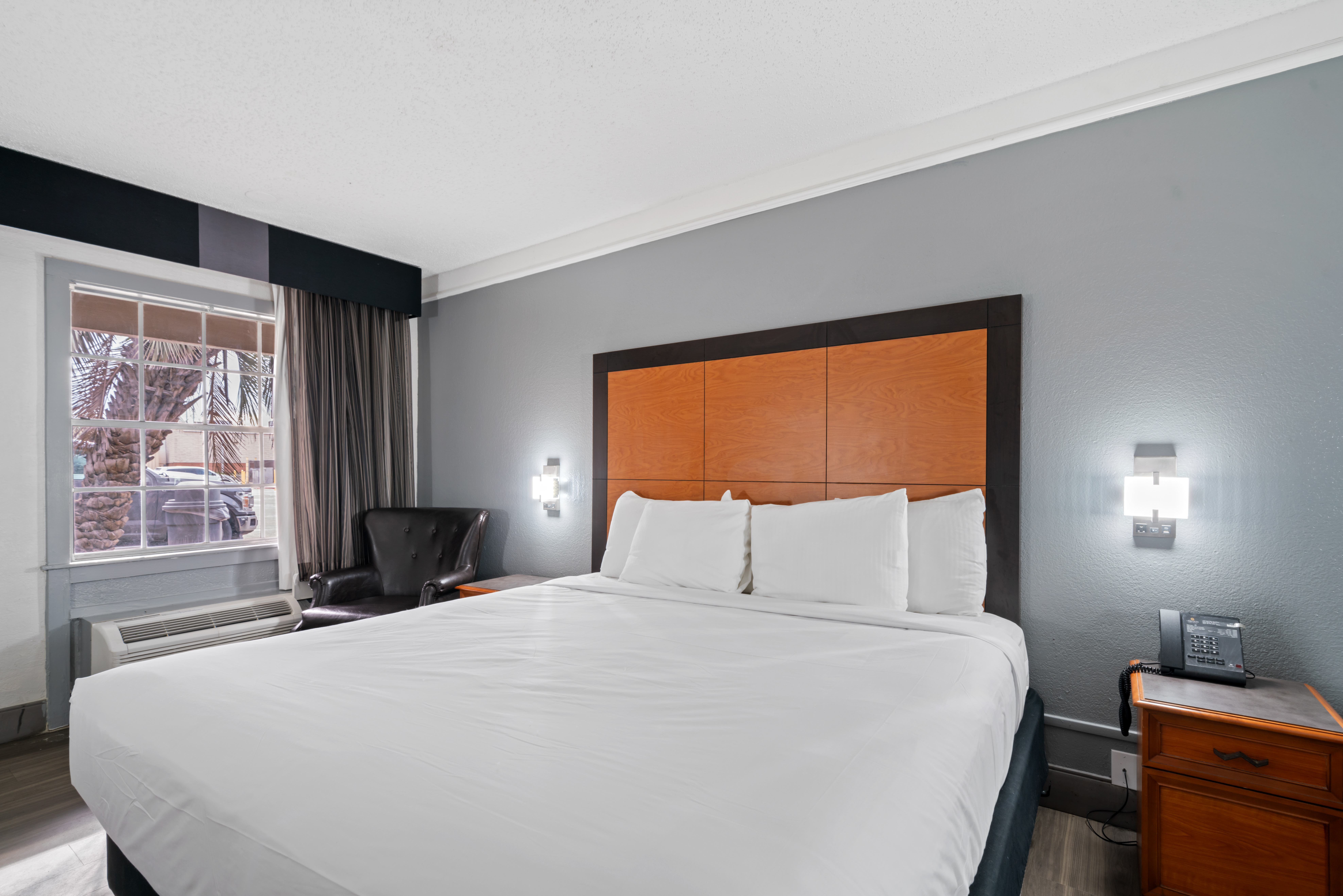 Guest room at the La Quinta Inn by Wyndham Corpus Christi North in Corpus Christi, Texas