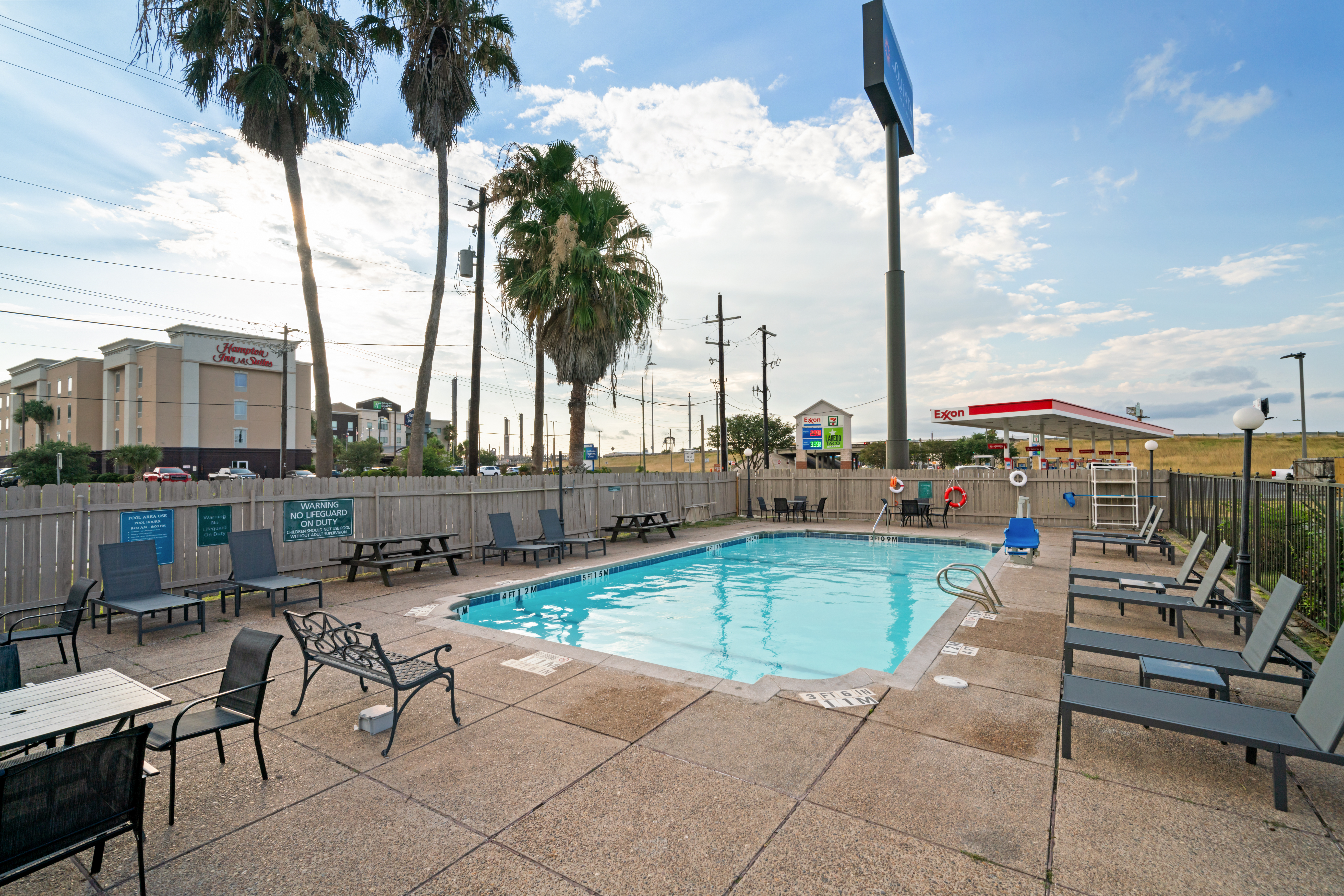 Pool at the La Quinta Inn by Wyndham Corpus Christi North in Corpus Christi, Texas