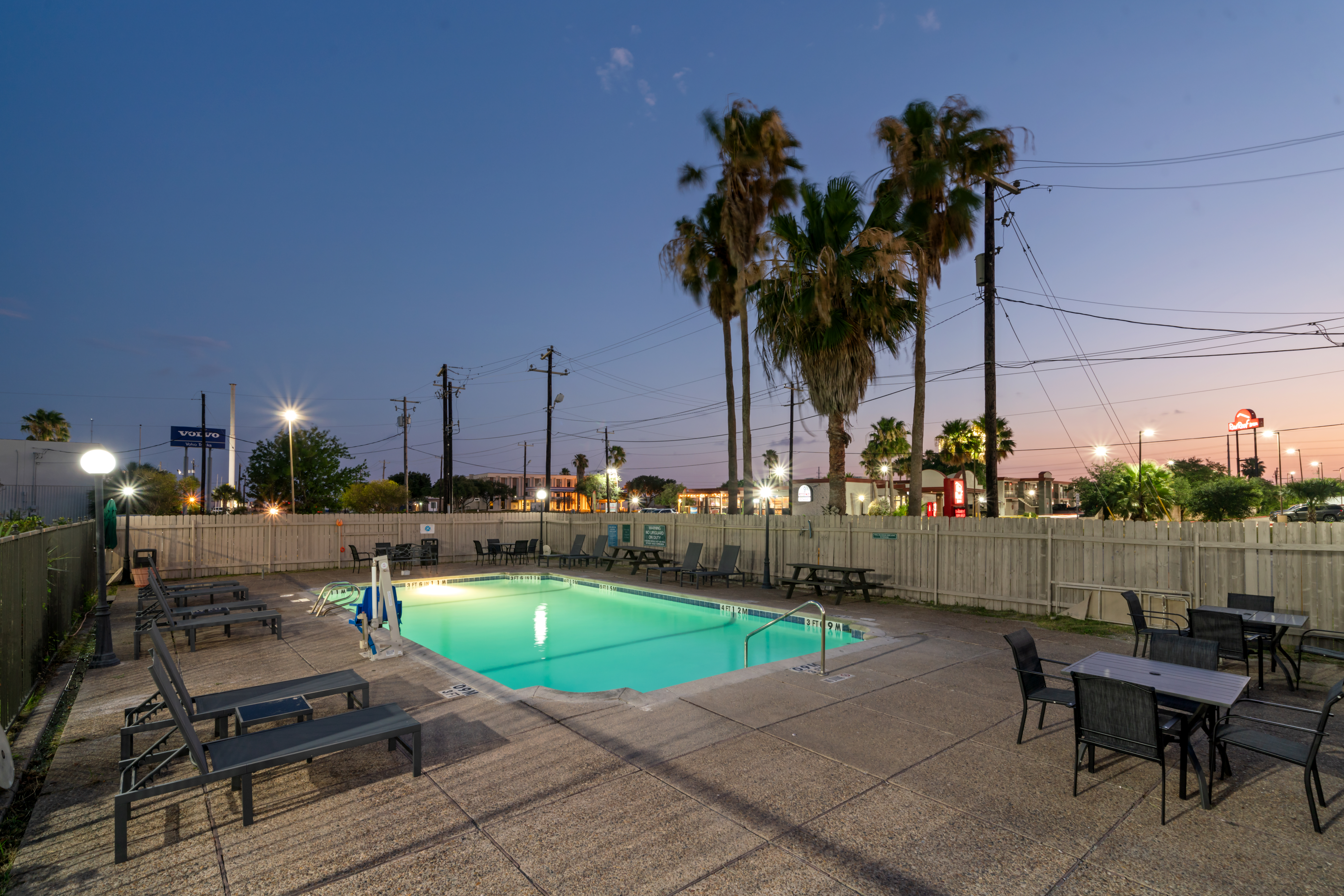 Pool at the La Quinta Inn by Wyndham Corpus Christi North in Corpus Christi, Texas