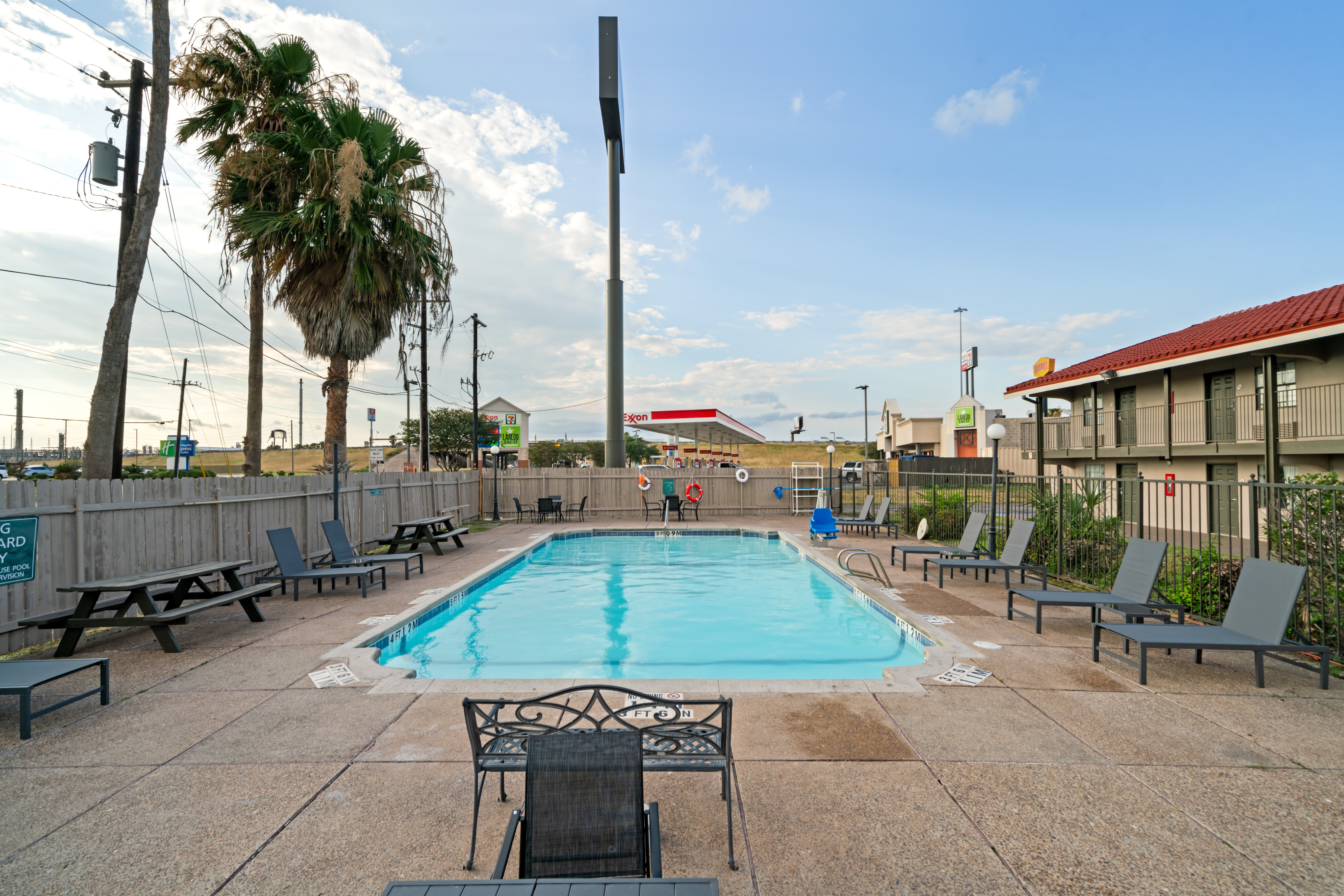 Pool at the La Quinta Inn by Wyndham Corpus Christi North in Corpus Christi, Texas