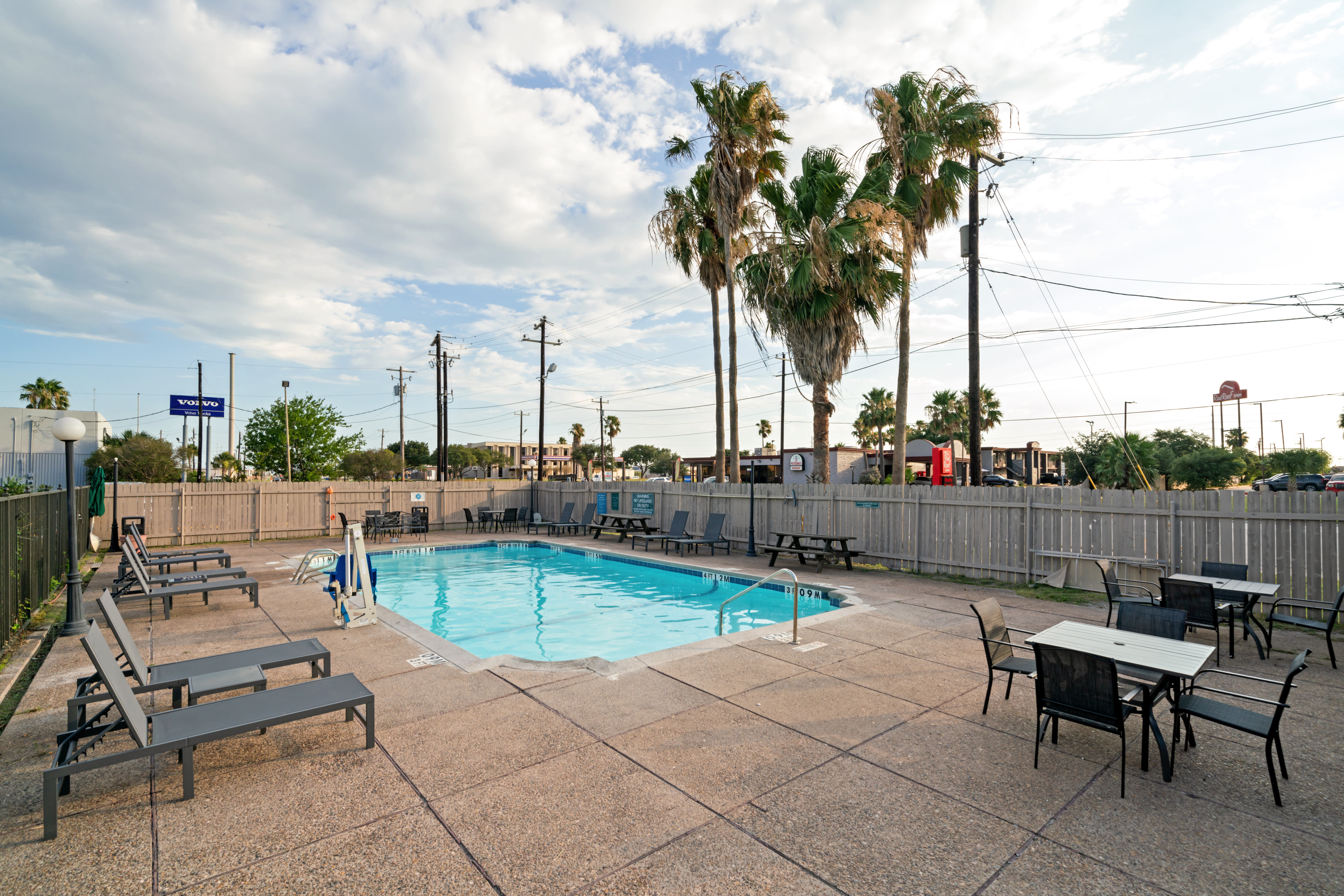 Pool at the La Quinta Inn by Wyndham Corpus Christi North in Corpus Christi, Texas