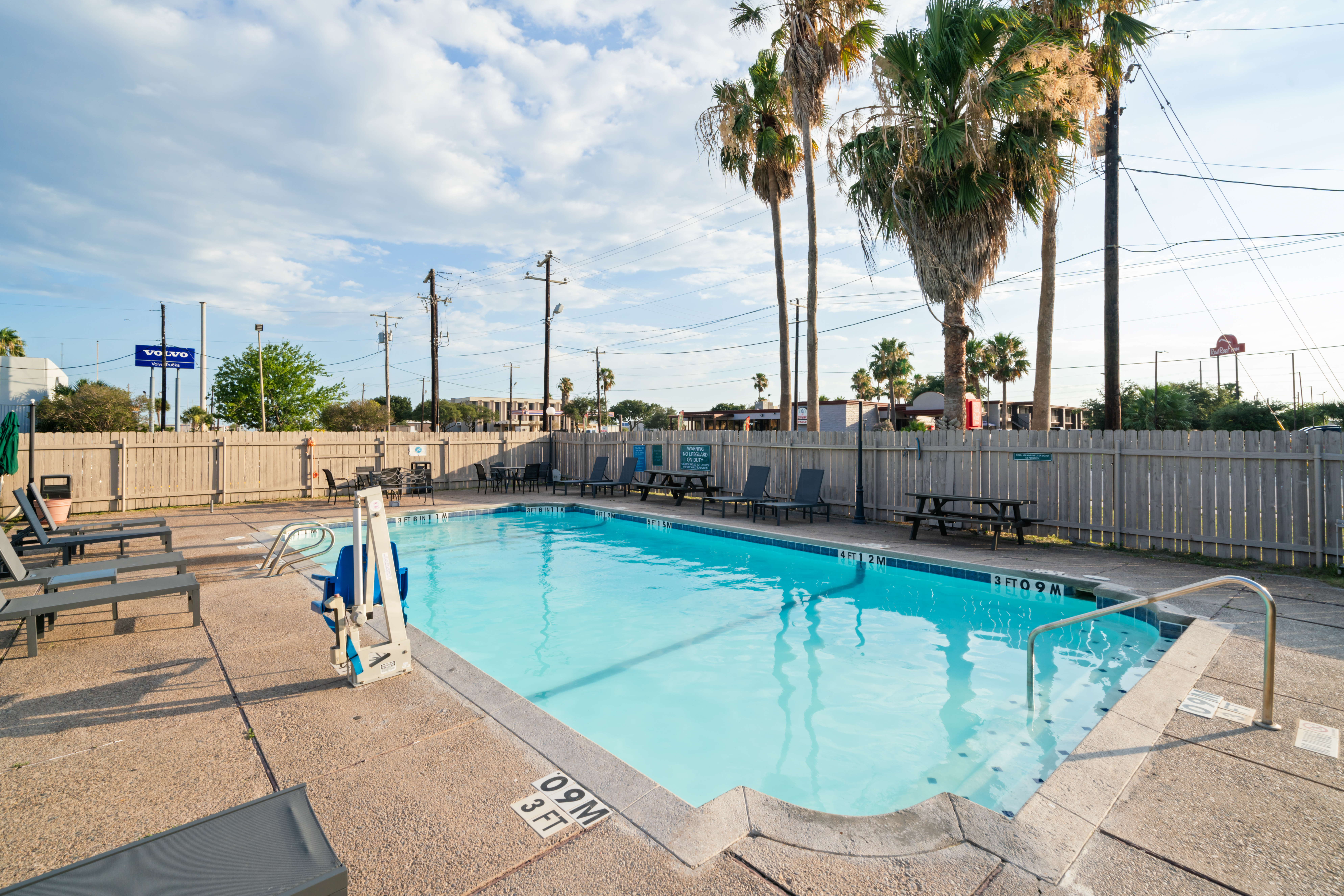Pool at the La Quinta Inn by Wyndham Corpus Christi North in Corpus Christi, Texas