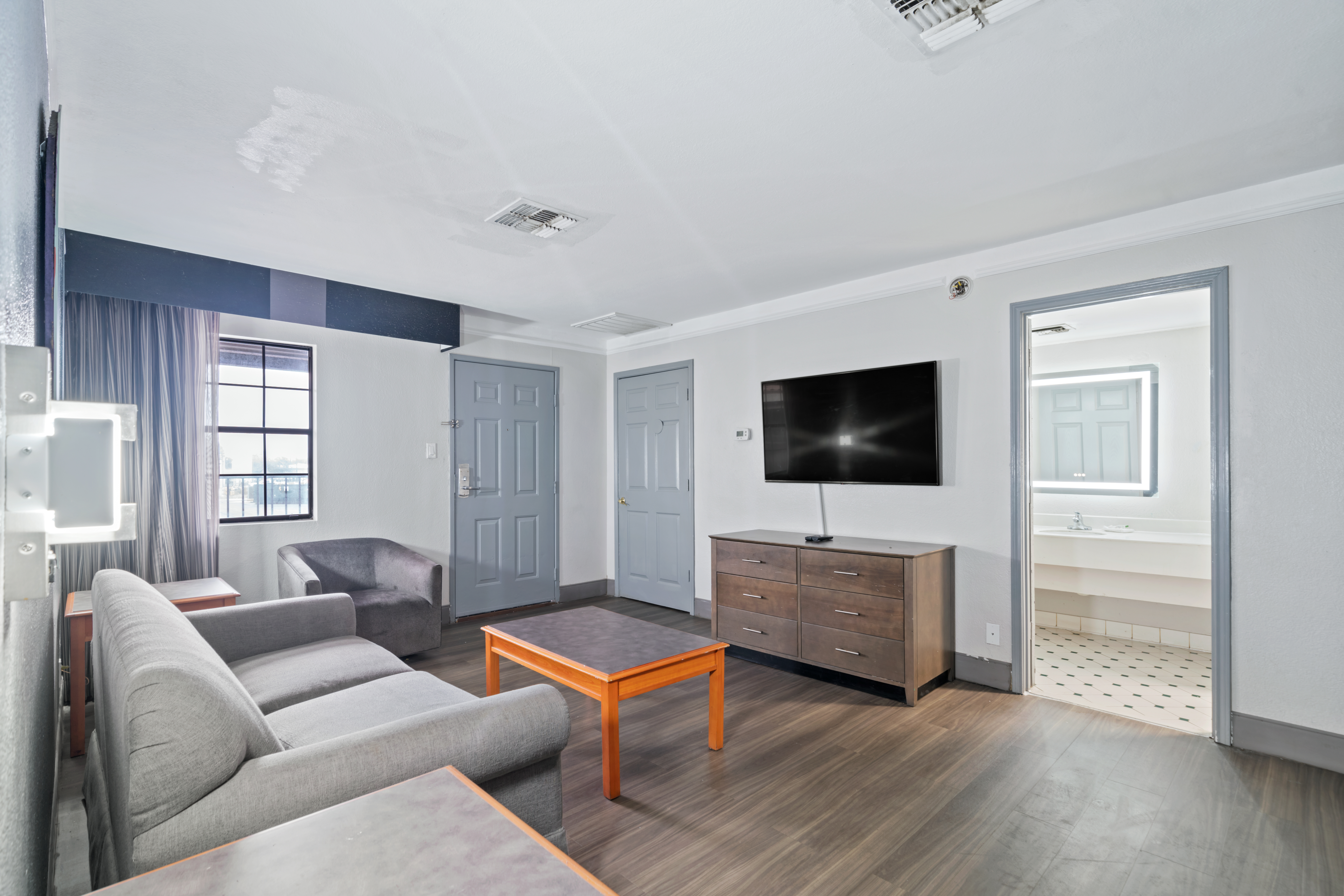 Guest room at the La Quinta Inn by Wyndham Corpus Christi North in Corpus Christi, Texas