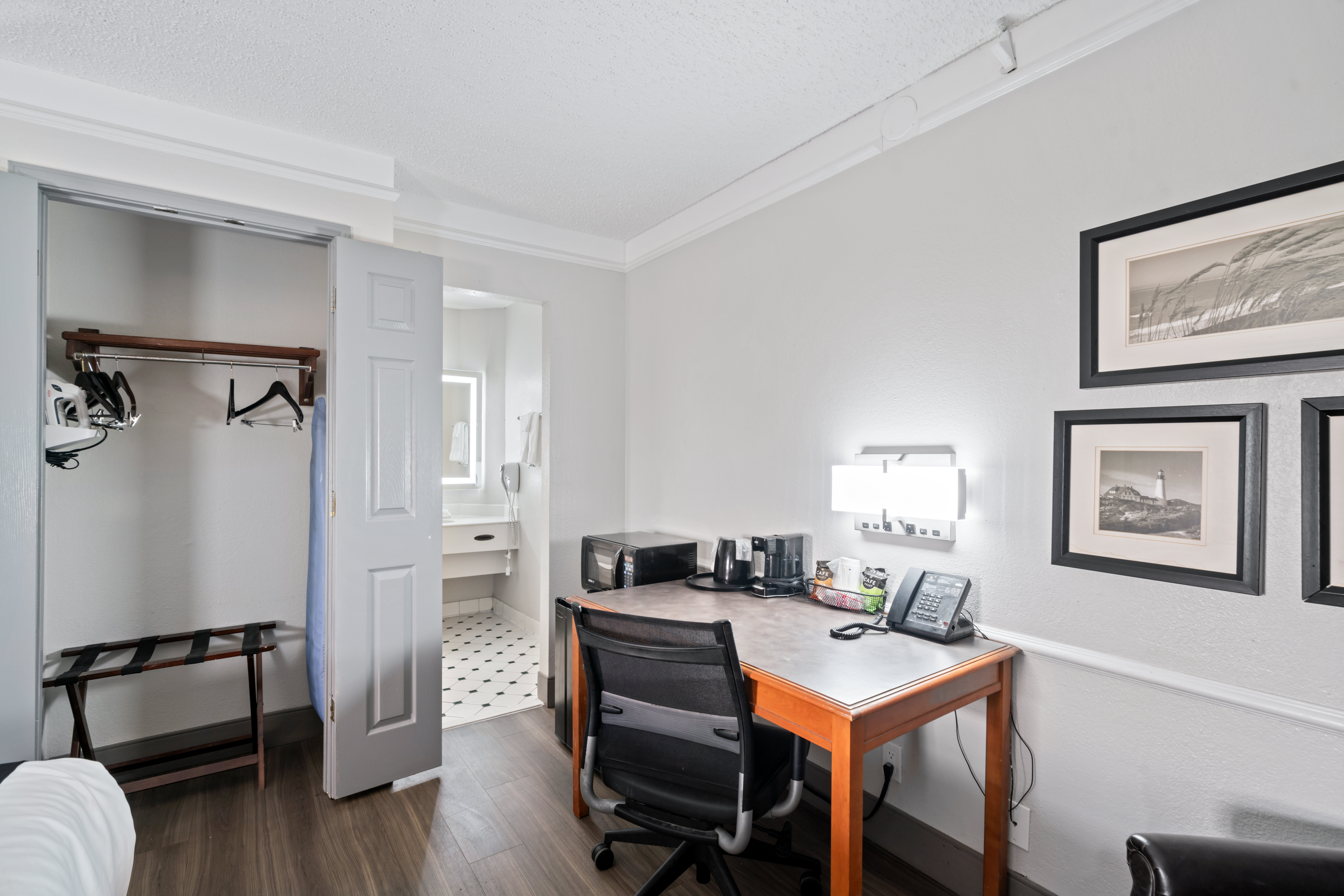 Guest room at the La Quinta Inn by Wyndham Corpus Christi North in Corpus Christi, Texas