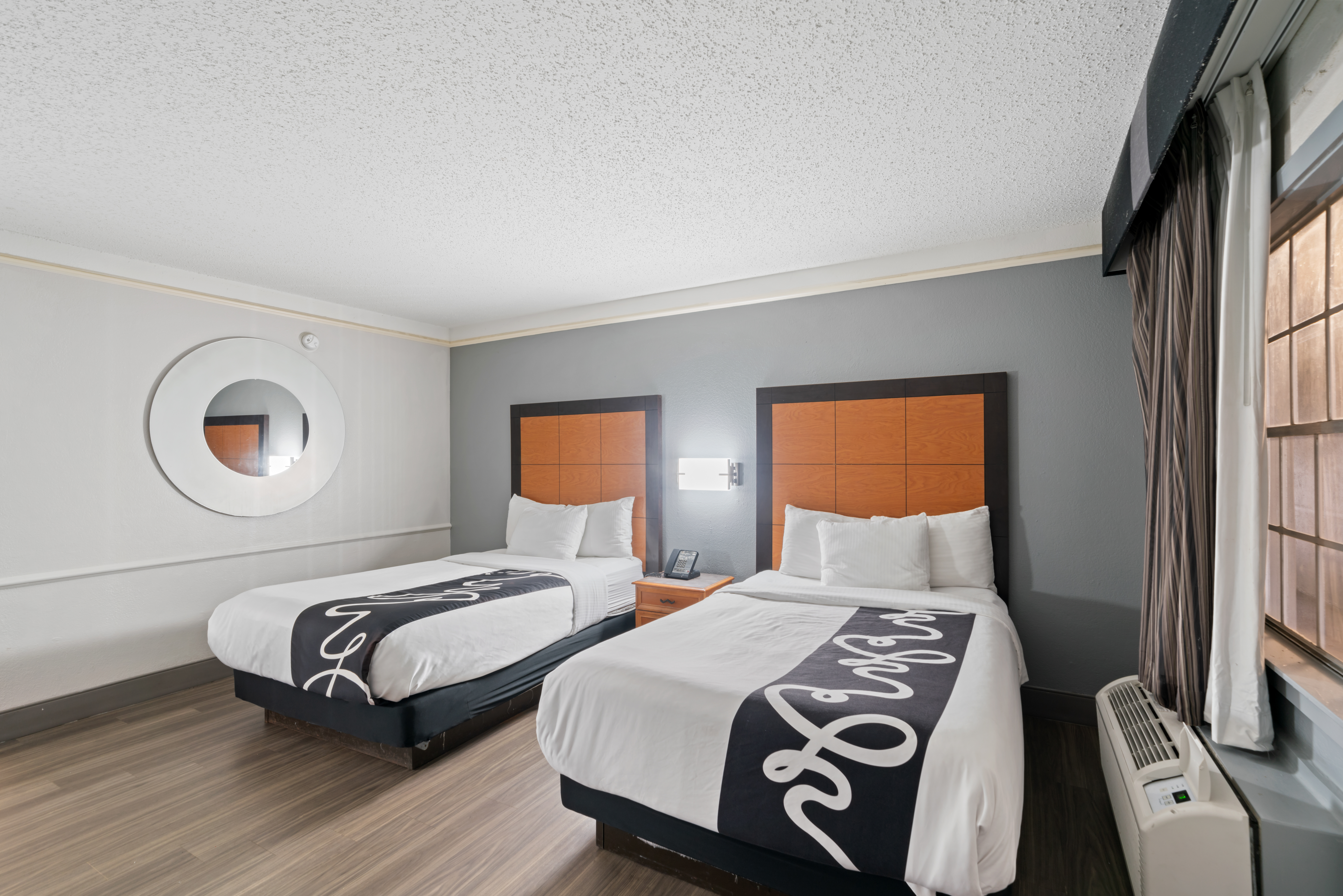 Guest room at the La Quinta Inn by Wyndham Corpus Christi North in Corpus Christi, Texas