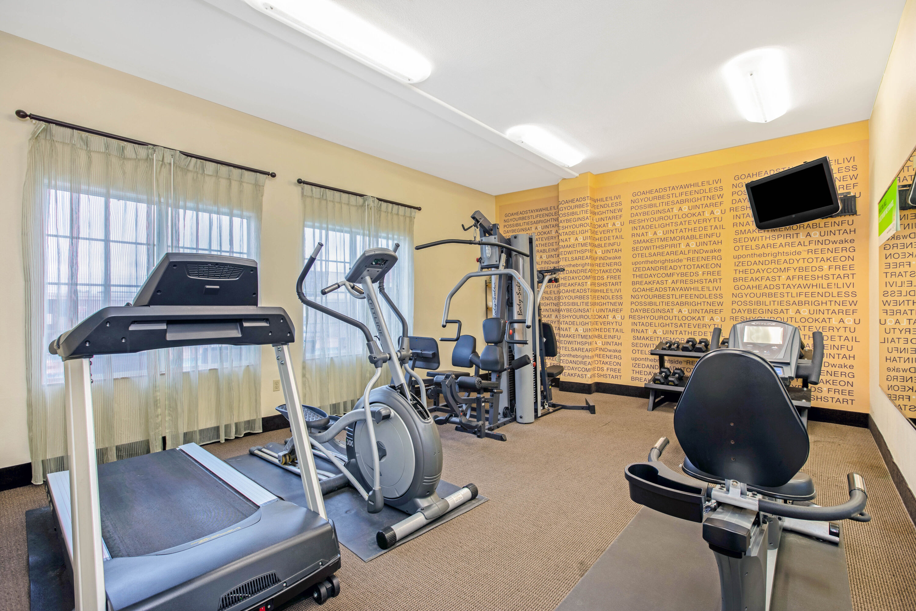 Fitness room at La Quinta Inn & Suites by Wyndham Corpus Christi Airport in Corpus Christi, Texas