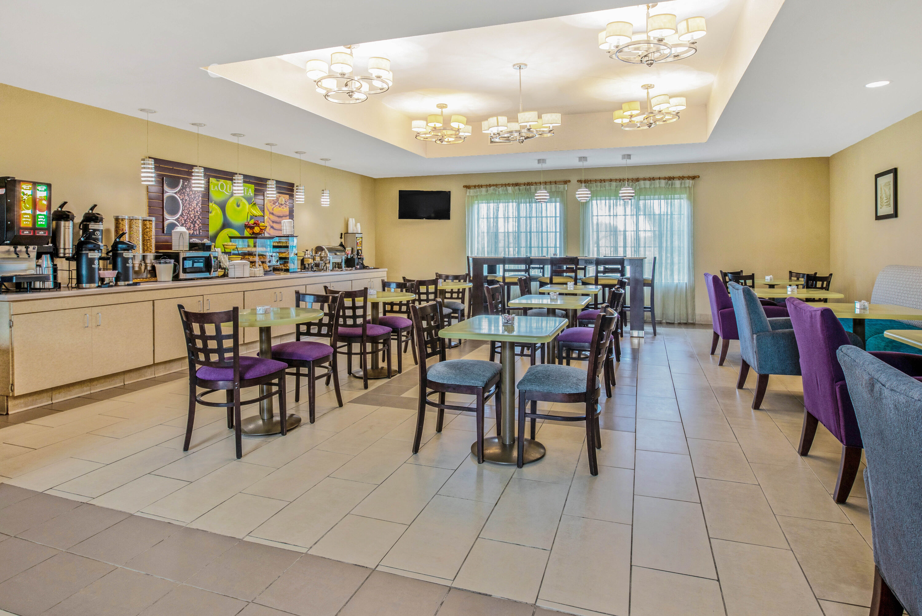 Free breakfast at La Quinta Inn & Suites by Wyndham Corpus Christi Northwest in Corpus Christi, Texas