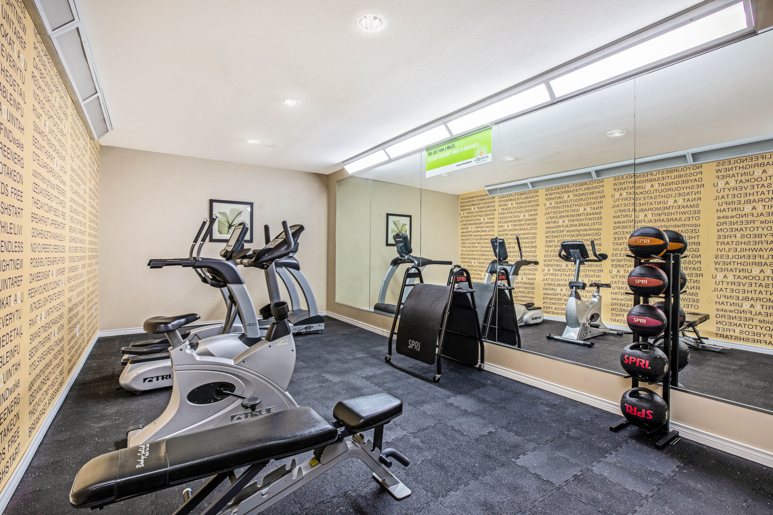 Fitness room at La Quinta Inn & Suites by Wyndham Corpus Christi Northwest in Corpus Christi, Texas