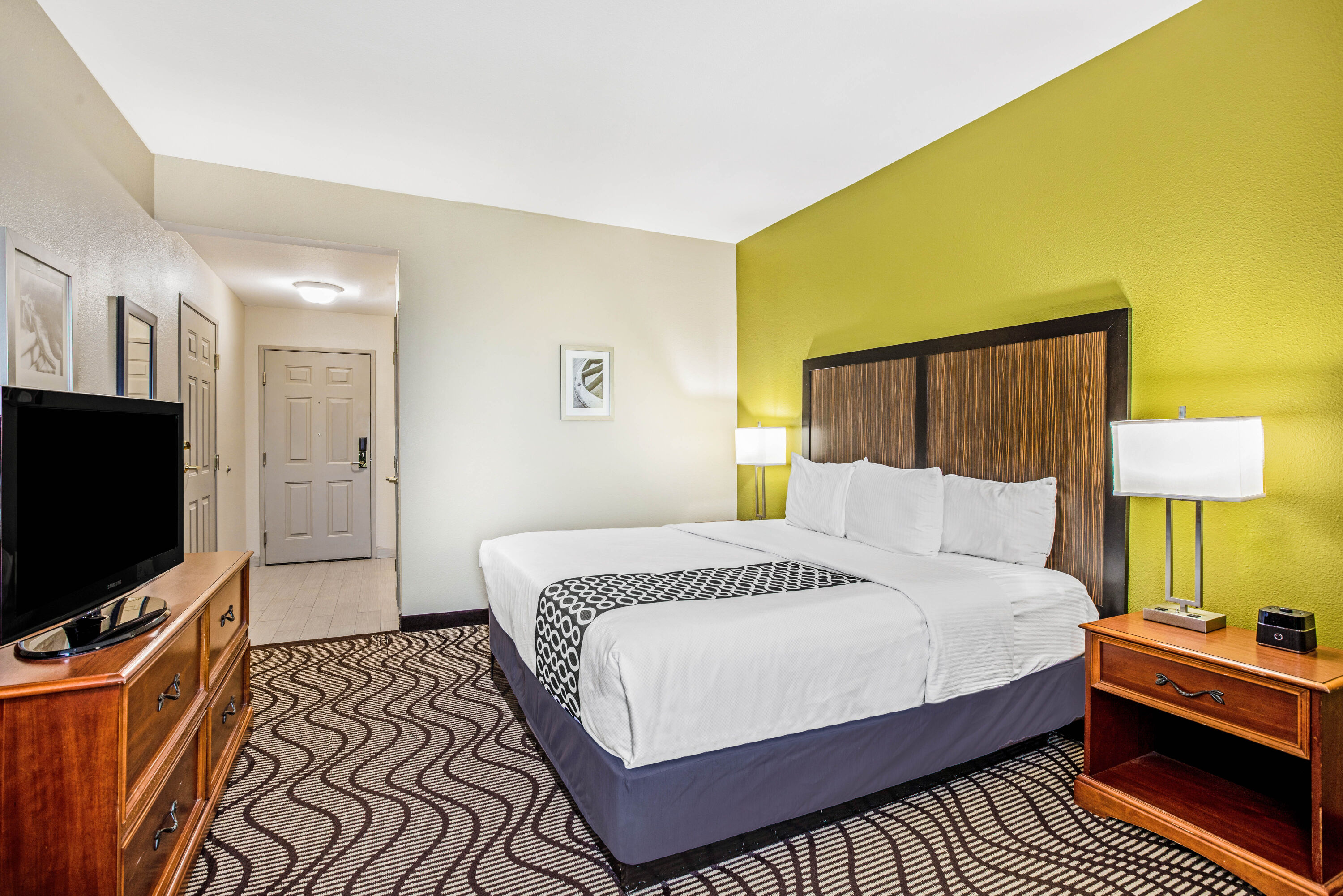 Guest room at the La Quinta Inn & Suites by Wyndham Corpus Christi Northwest in Corpus Christi, Texas