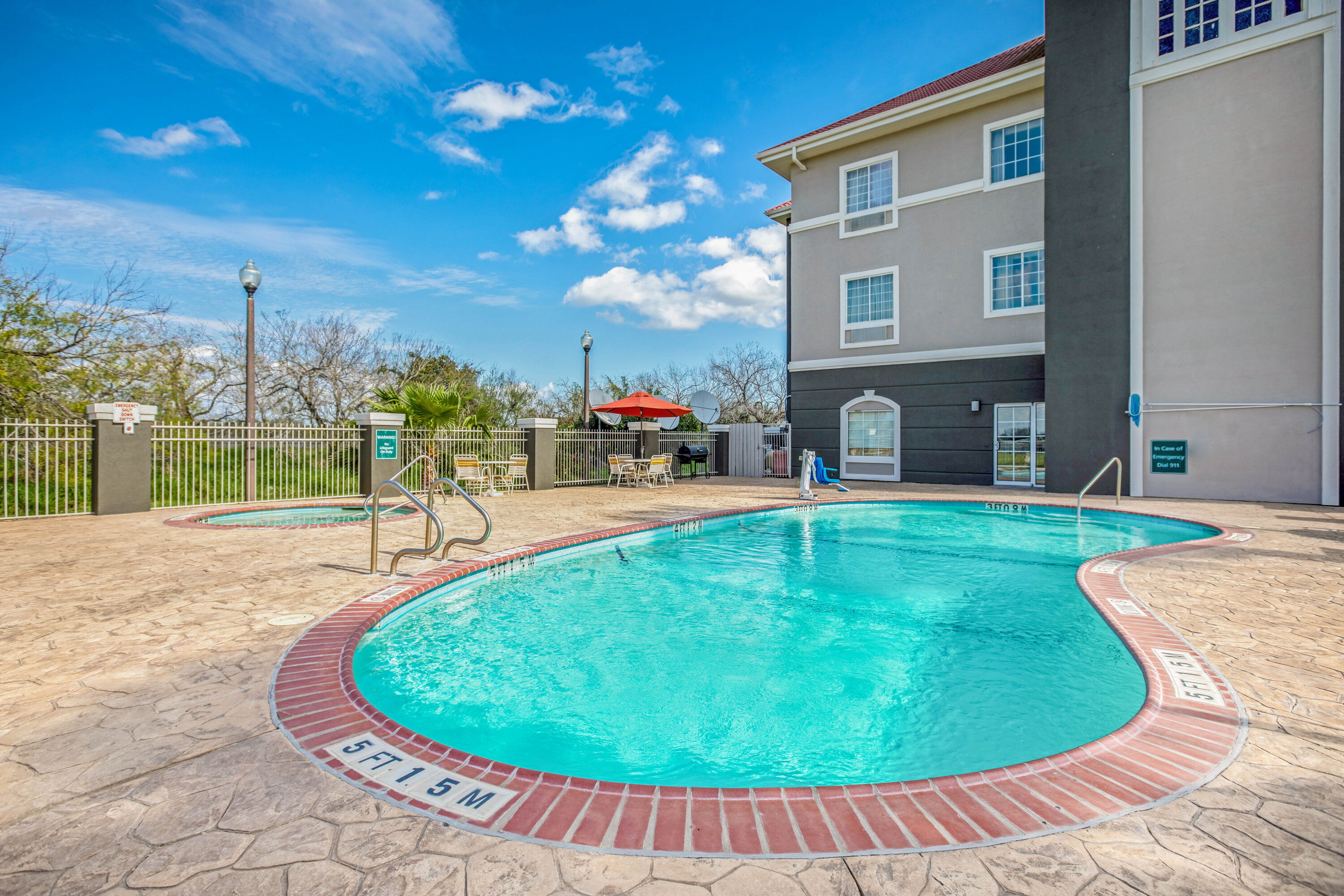 Pool at the La Quinta Inn & Suites by Wyndham Corpus Christi Northwest in Corpus Christi, Texas