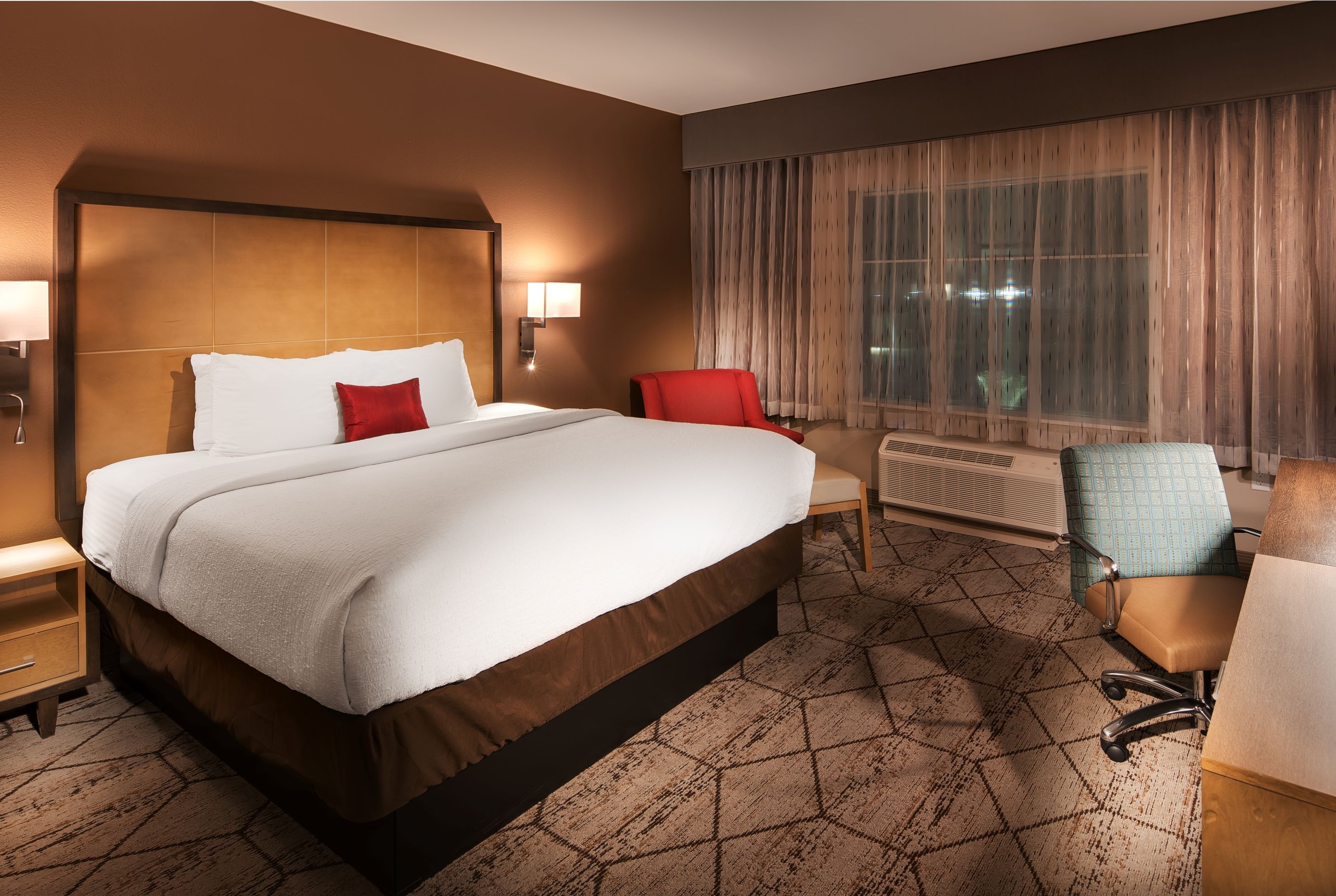 Guest room at the La Quinta Inn and Suites by Wyndham Corpus Christi I-37 NW in Corpus Christi, Texas