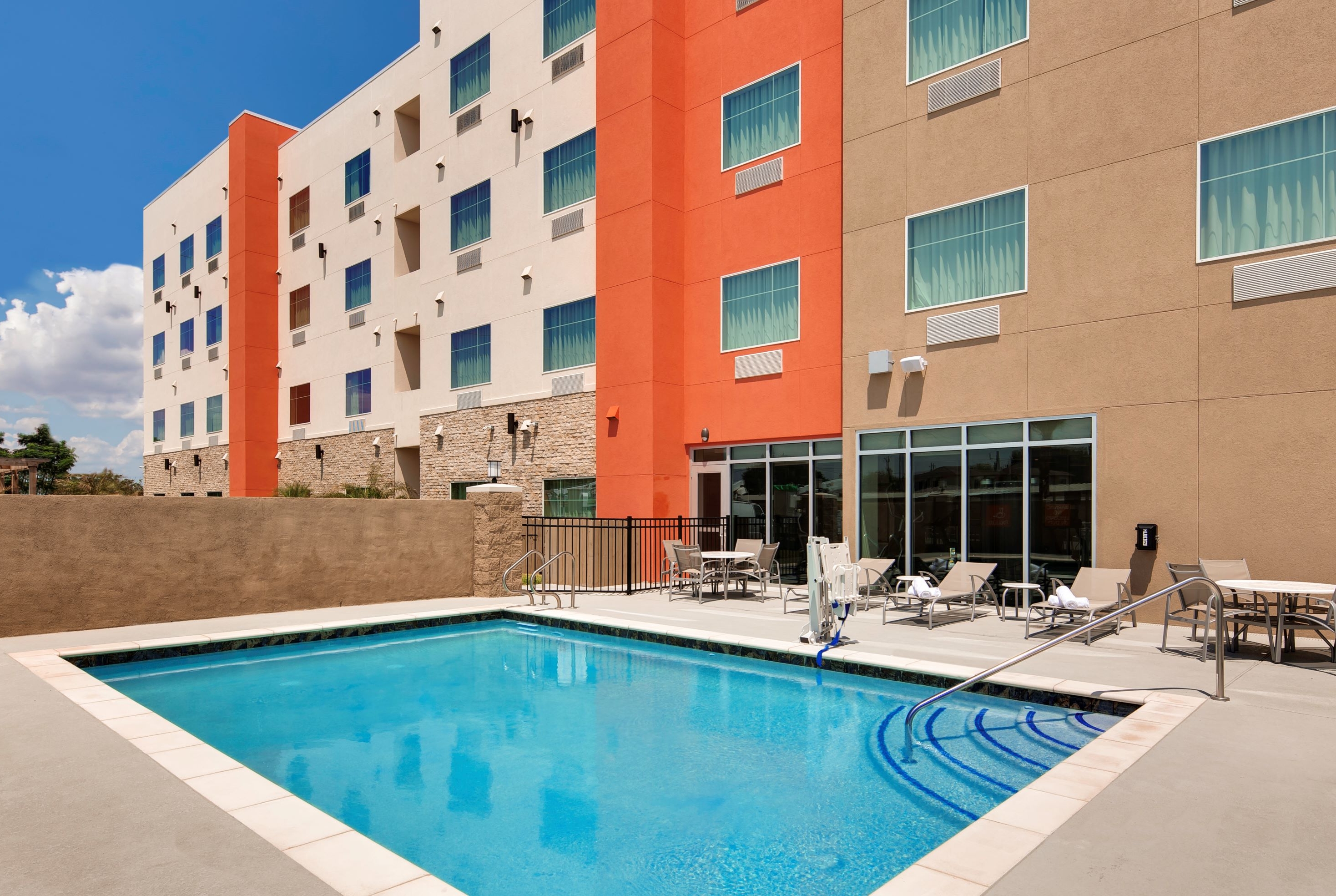 Pool at the La Quinta Inn and Suites by Wyndham Corpus Christi I-37 NW in Corpus Christi, Texas