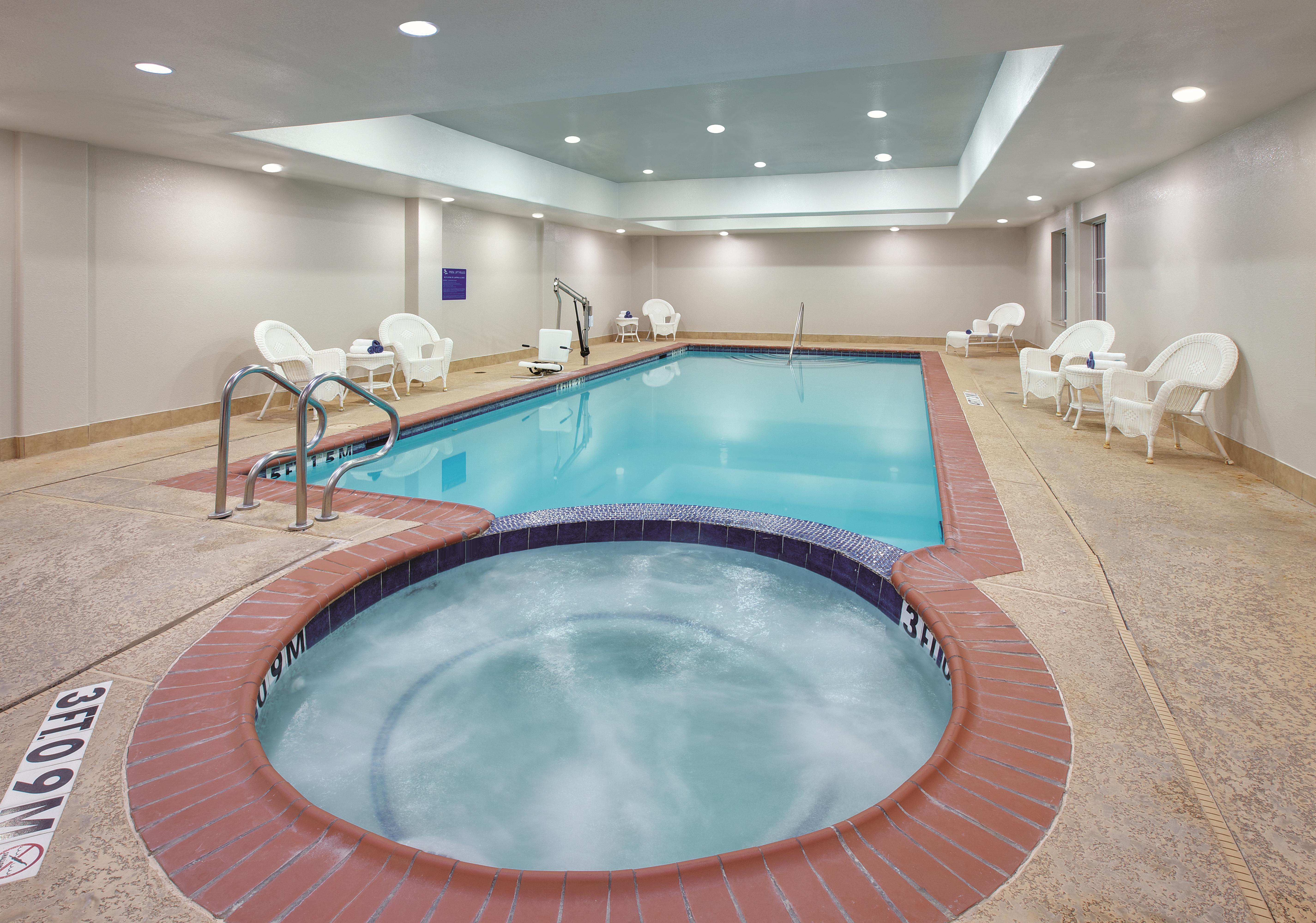 Pool at the La Quinta Inn & Suites by Wyndham Corsicana in Corsicana, Texas