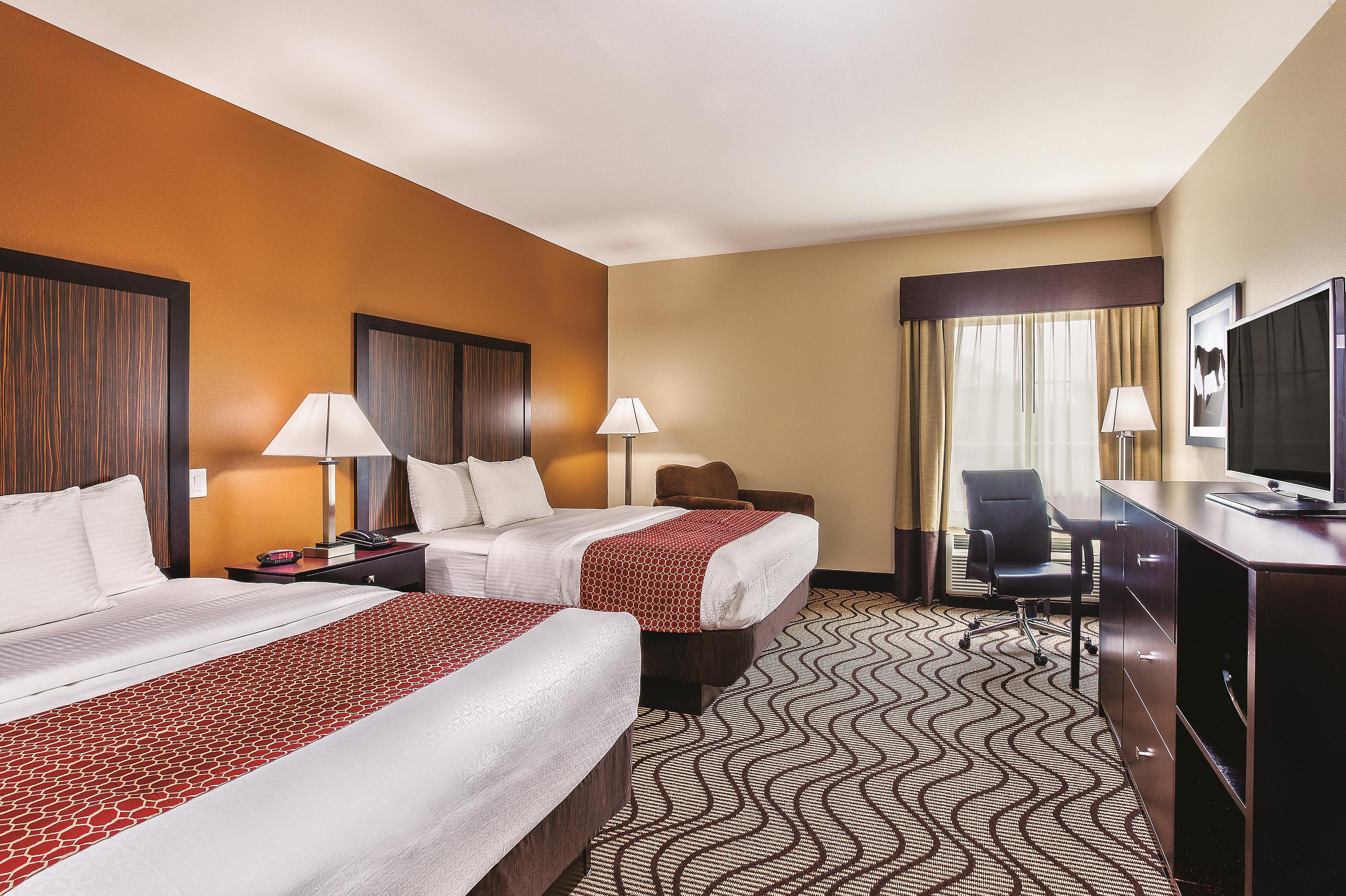 Guest room at the La Quinta Inn & Suites by Wyndham Cotulla in Cotulla, Texas