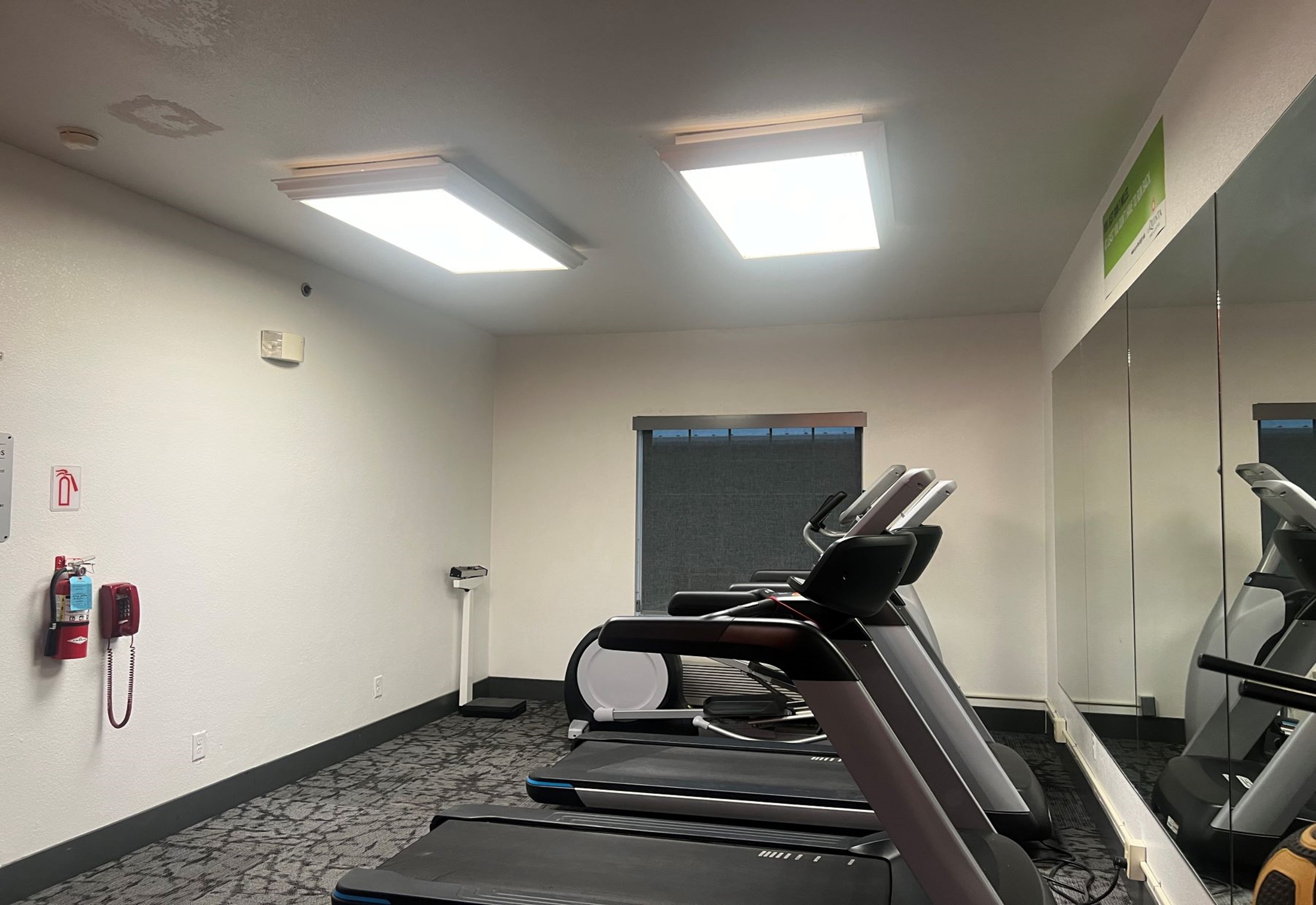 Fitness room at La Quinta Inn & Suites by Wyndham Dalhart in Dalhart, Texas