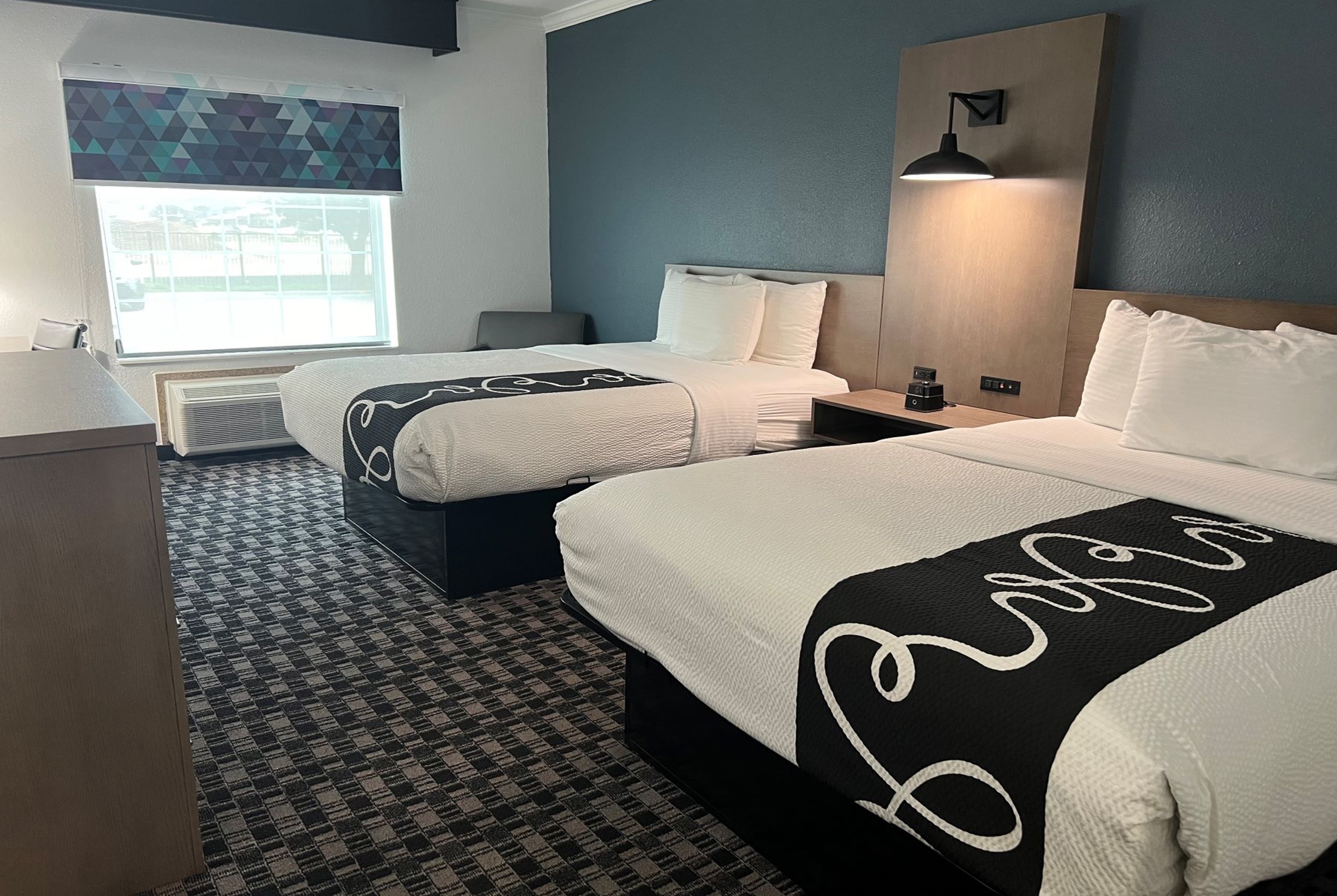 Guest room at the La Quinta Inn & Suites by Wyndham Dalhart in Dalhart, Texas