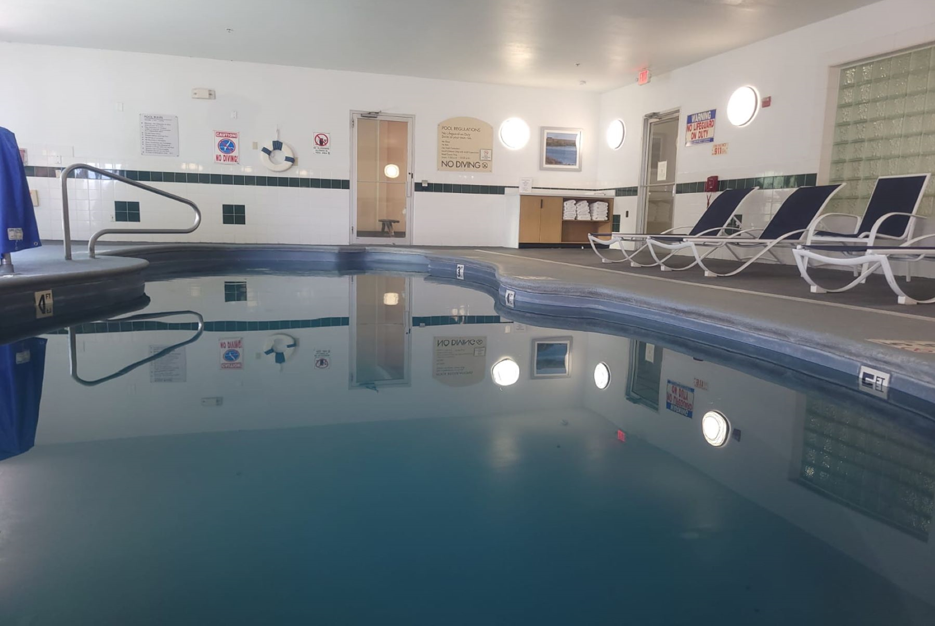 Pool at the La Quinta Inn & Suites by Wyndham Dalhart in Dalhart, Texas