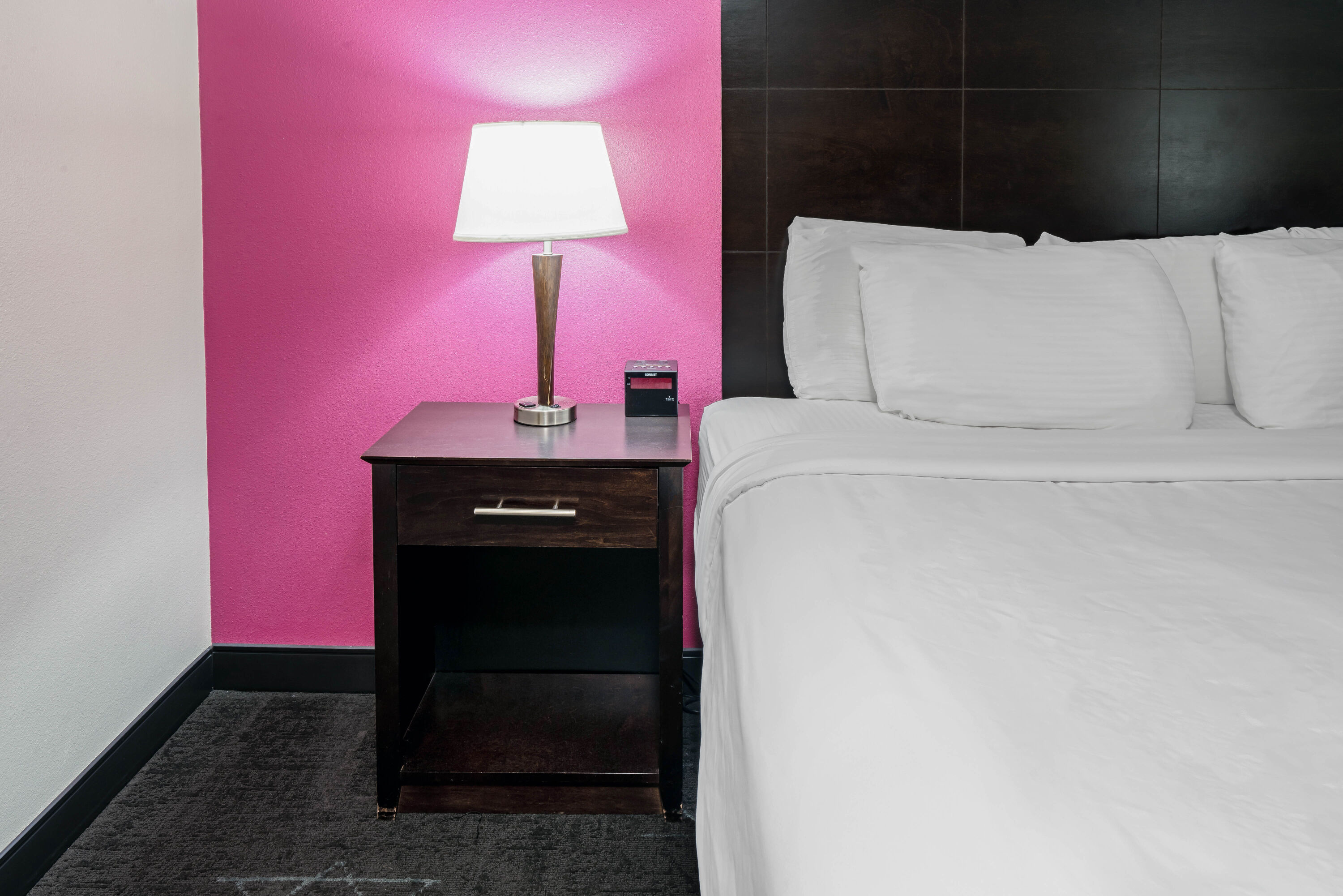 Guest room feature at the La Quinta Inn & Suites by Wyndham Dallas I-35 Walnut Hill Ln in Dallas, Texas