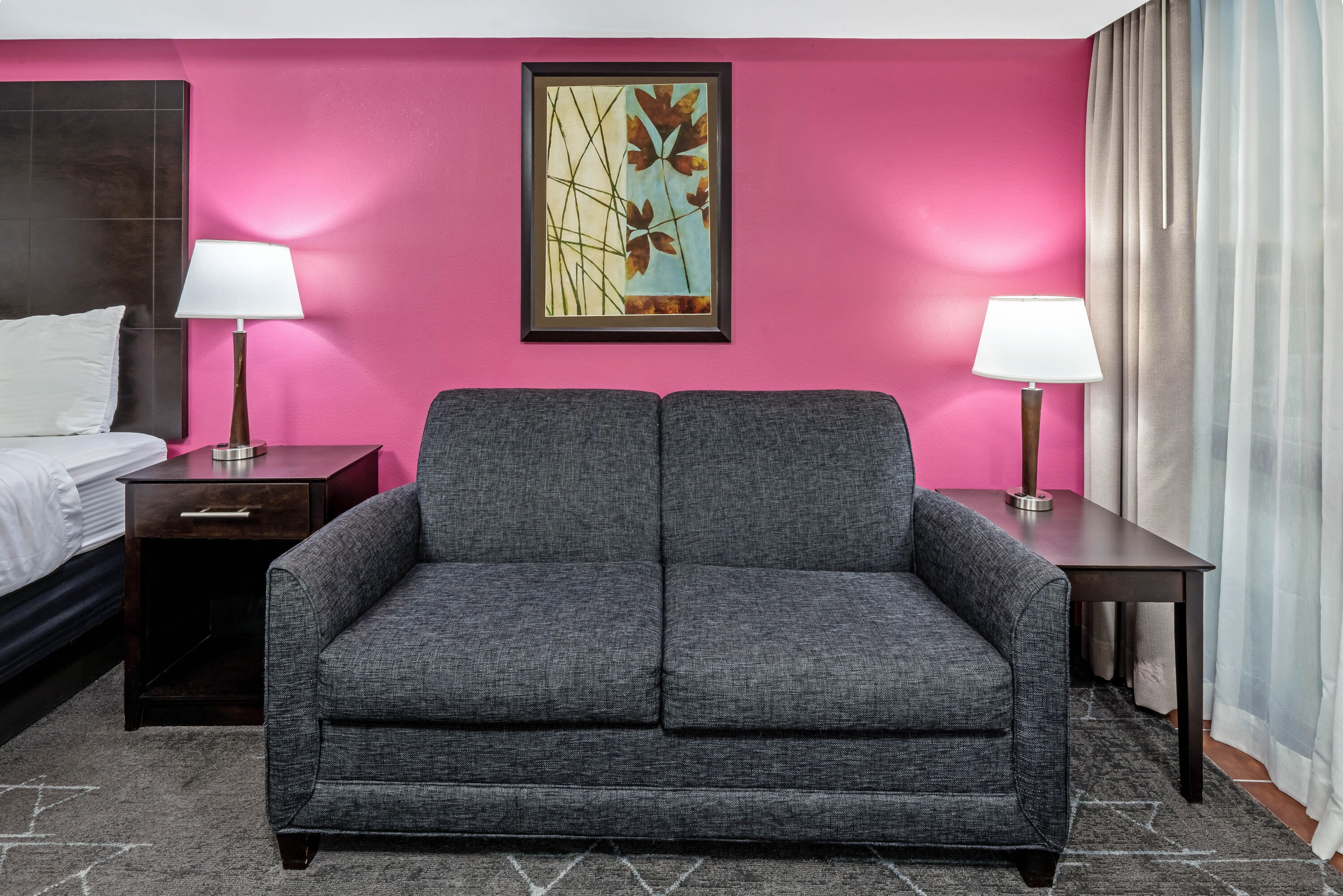 Guest room feature at the La Quinta Inn & Suites by Wyndham Dallas I-35 Walnut Hill Ln in Dallas, Texas