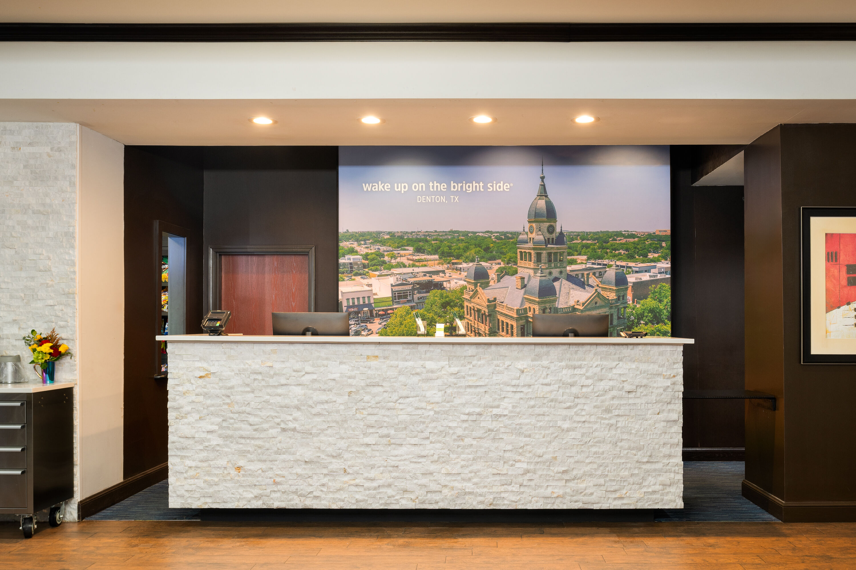 La Quinta Inn & Suites by Wyndham Denton - University Drive reception in Denton, Texas