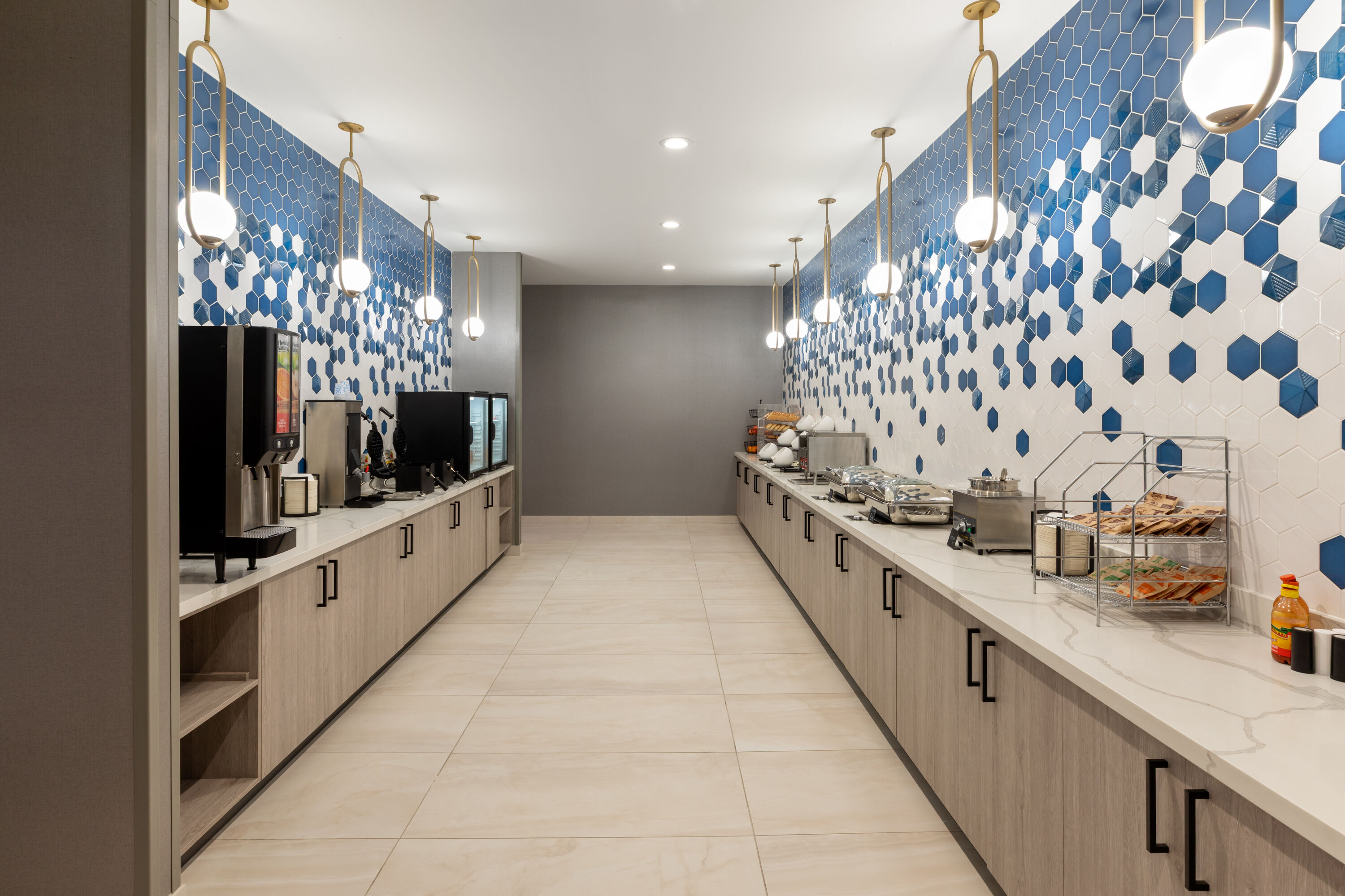 Free breakfast at La Quinta Inn & Suites by Wyndham DeSoto in DeSoto, Texas