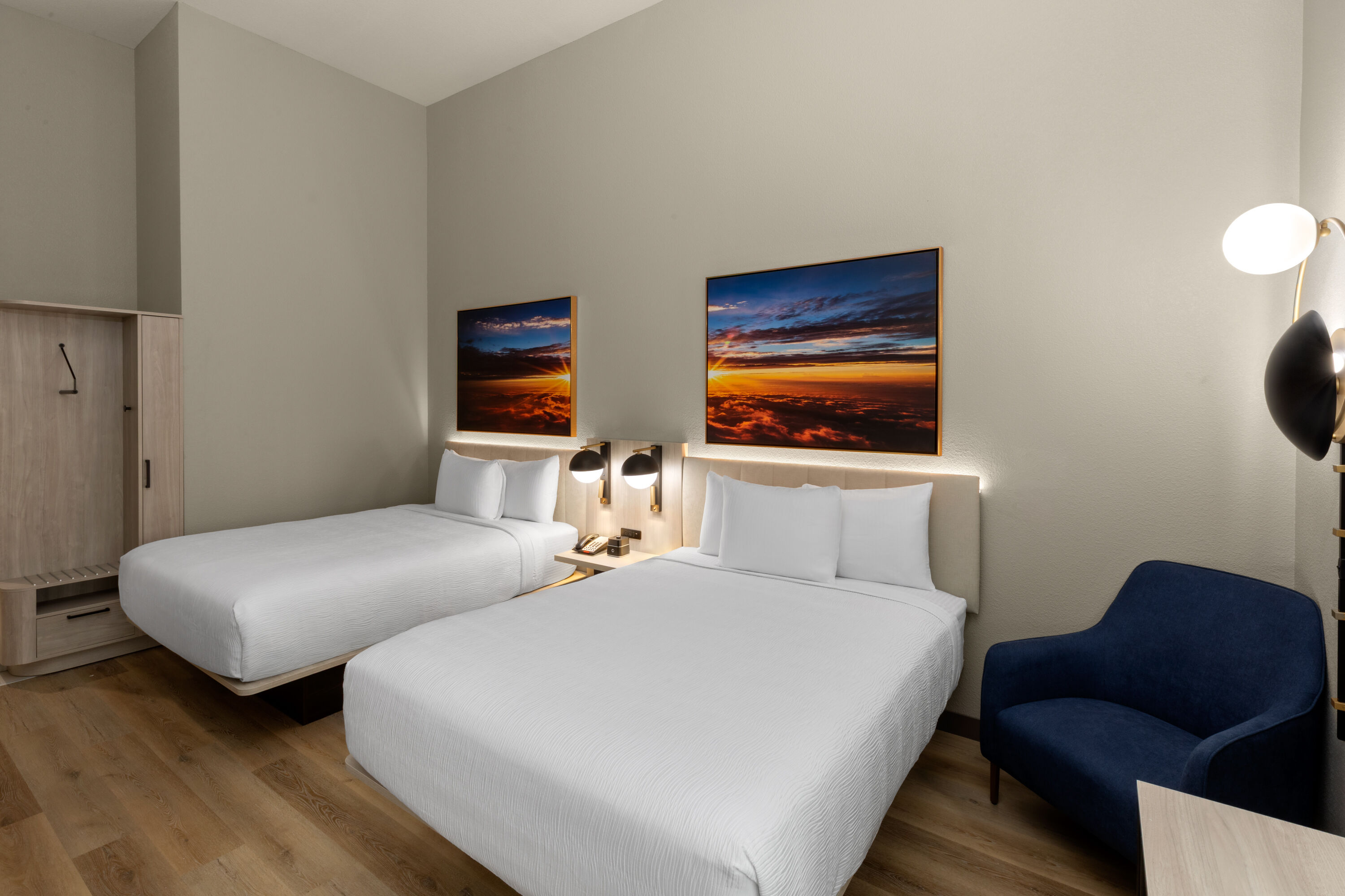 Guest room at the La Quinta Inn & Suites by Wyndham DeSoto in DeSoto, Texas