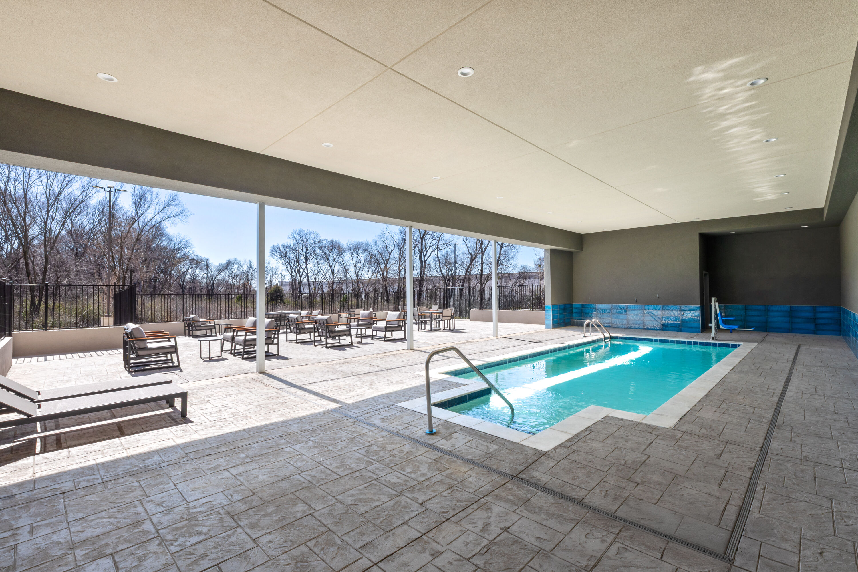 Pool at the La Quinta Inn & Suites by Wyndham DeSoto in DeSoto, Texas