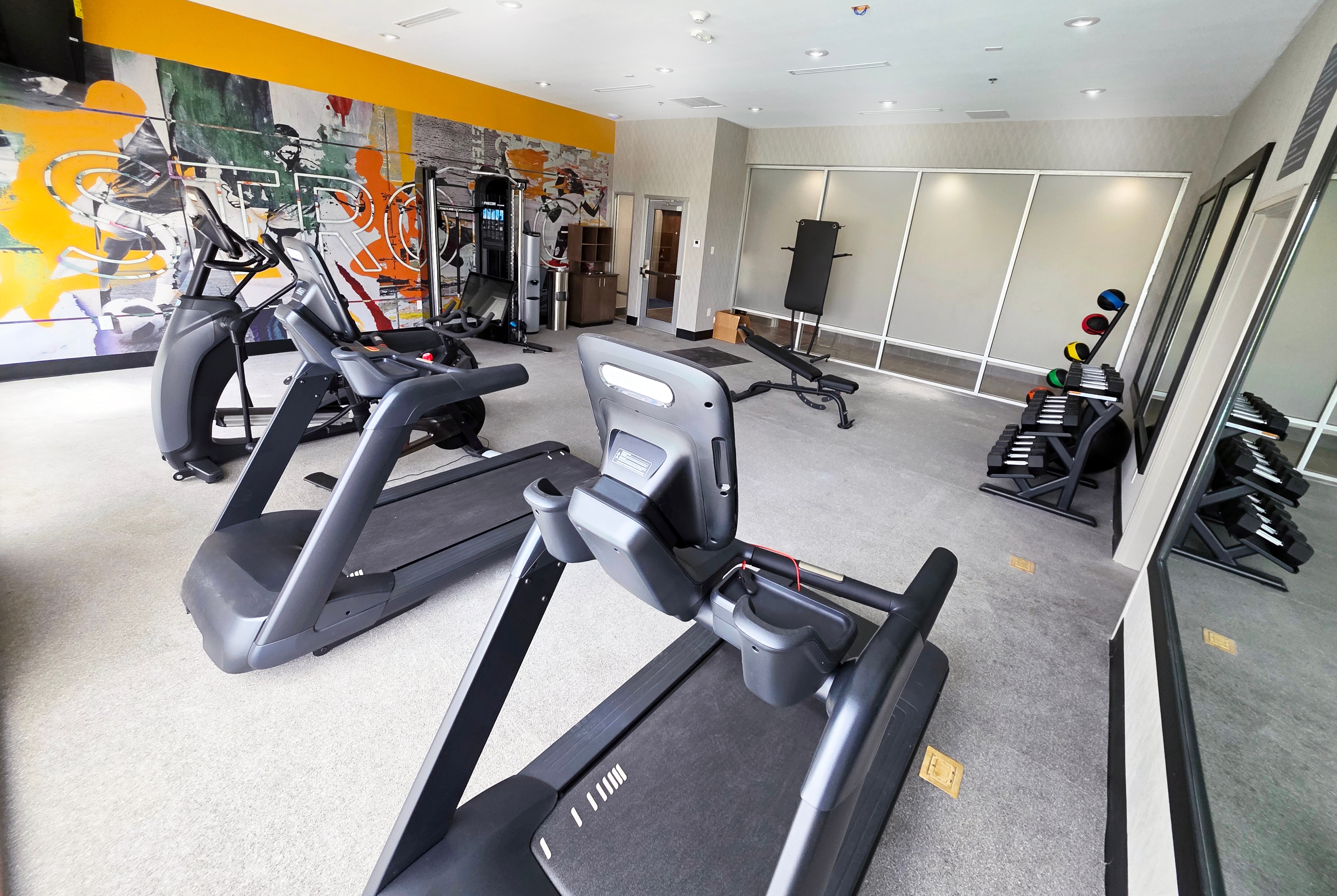 Fitness room at La Quinta Inn & Suites by Wyndham Eagle Pass in Eagle Pass, Texas