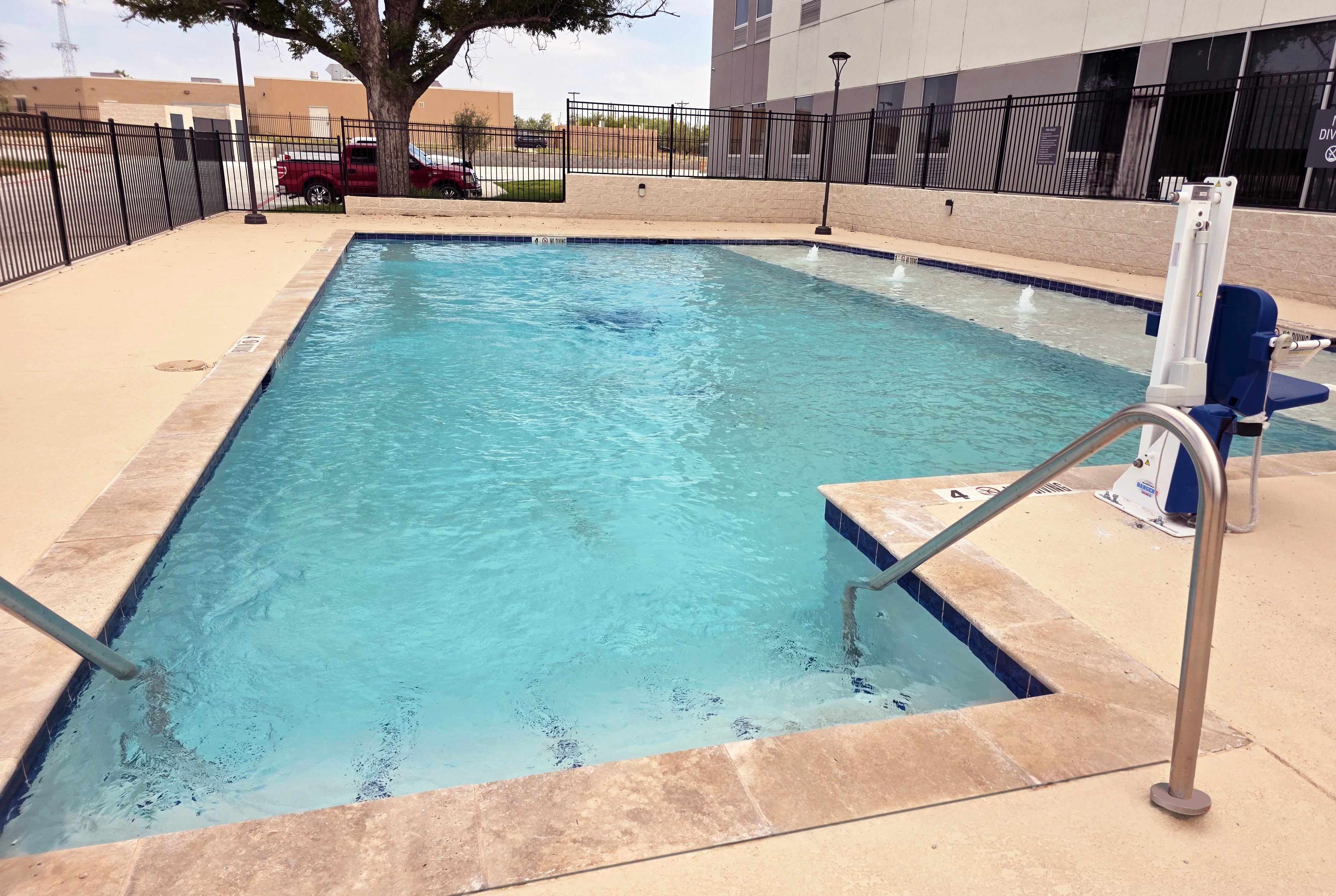 Pool at the La Quinta Inn & Suites by Wyndham Eagle Pass in Eagle Pass, Texas