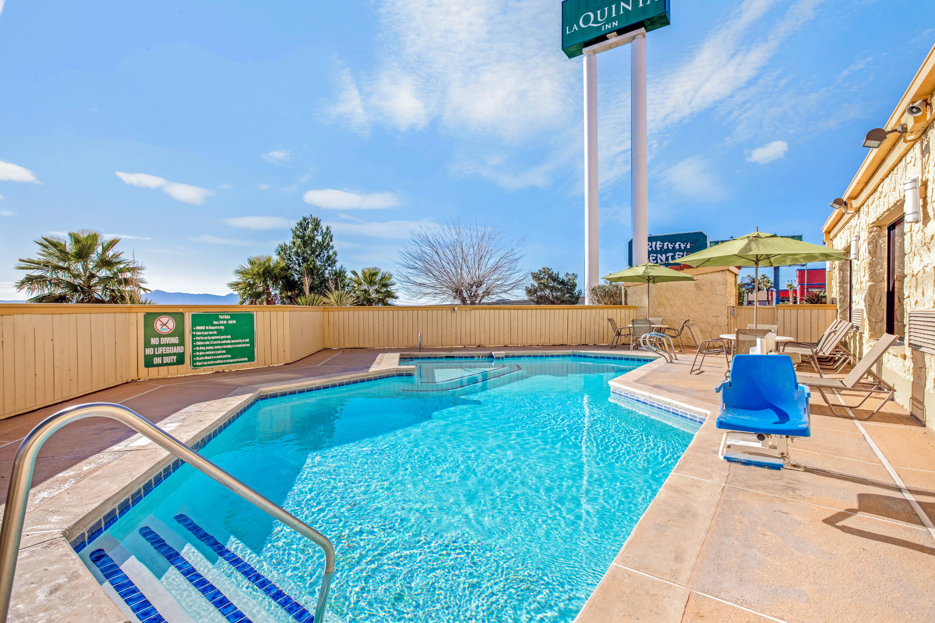 Pool at the La Quinta Inn by Wyndham El Paso Cielo Vista in El Paso, Texas