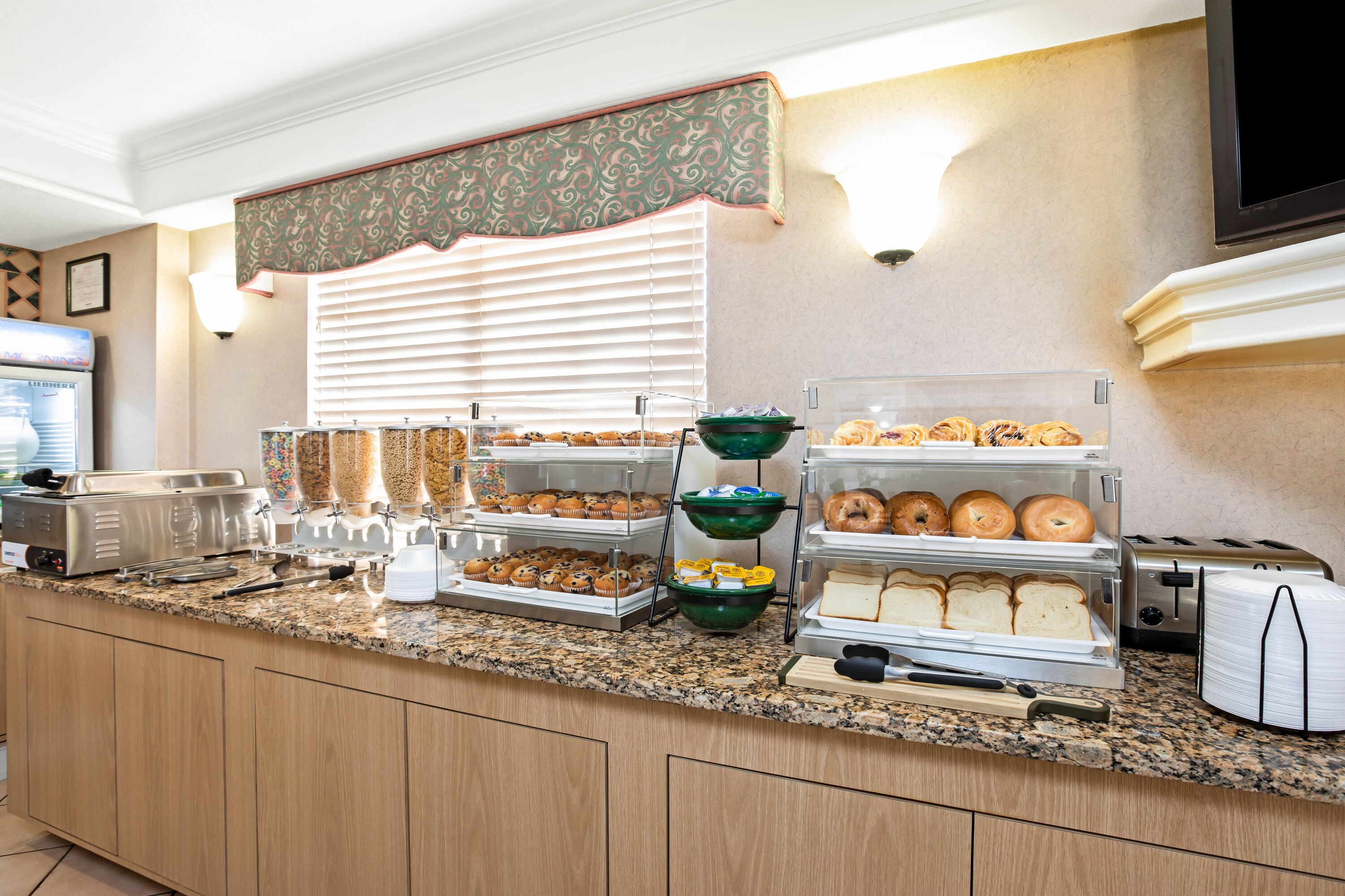 Free breakfast at La Quinta Inn by Wyndham El Paso East Lomaland in El Paso, Texas