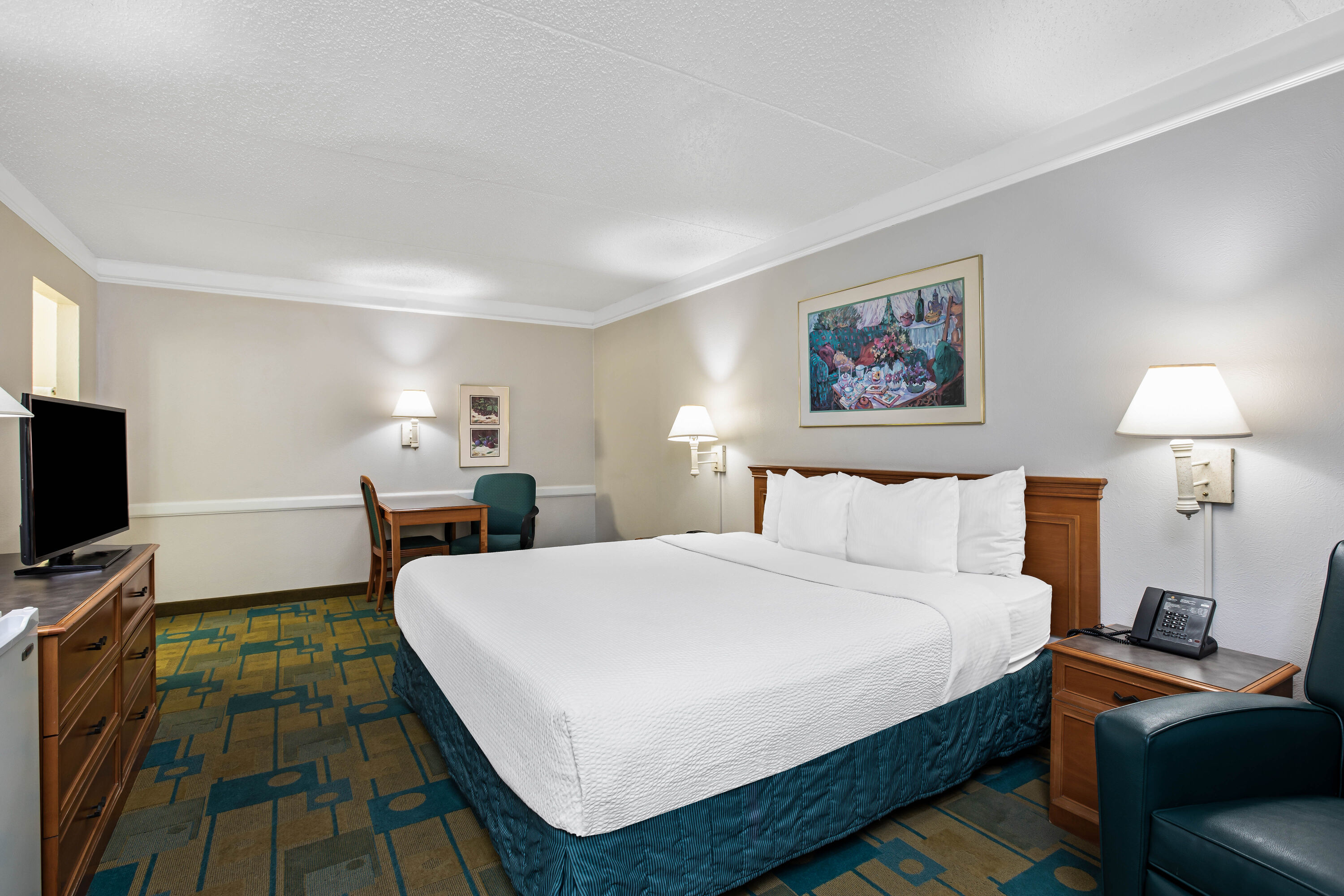 Guest room at the La Quinta Inn by Wyndham El Paso East Lomaland in El Paso, Texas