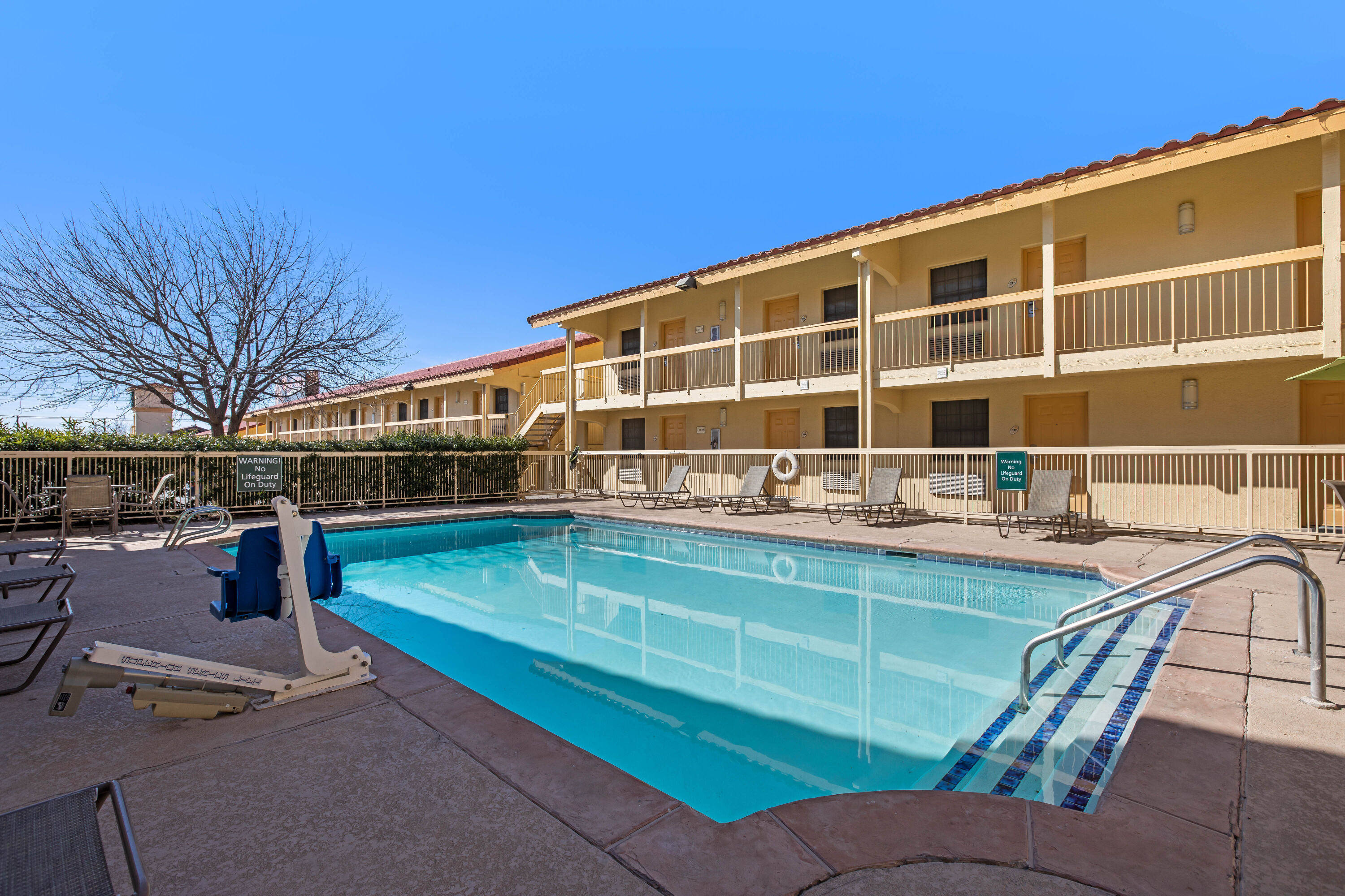 Pool at the La Quinta Inn by Wyndham El Paso East Lomaland in El Paso, Texas