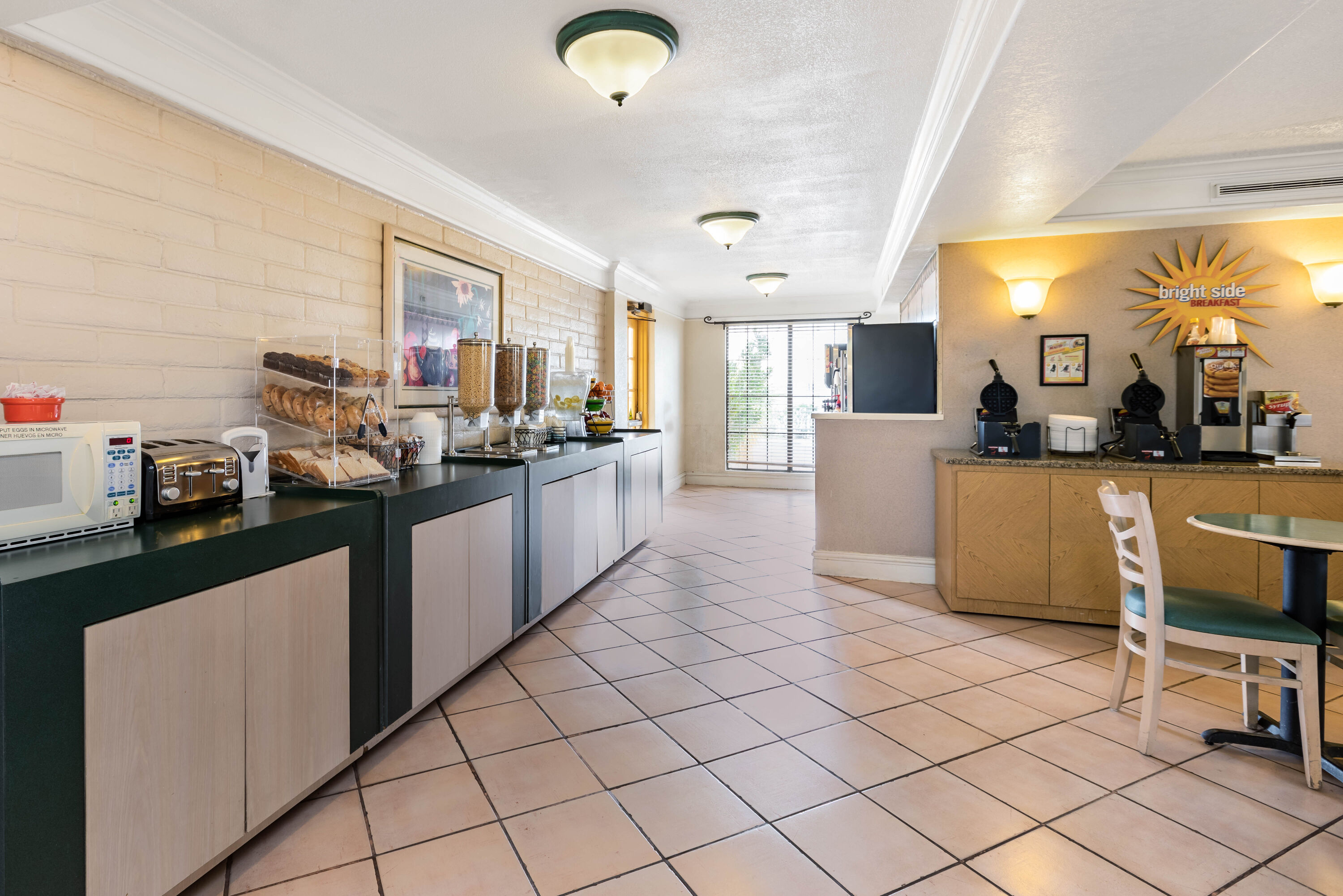 Free breakfast at La Quinta Inn by Wyndham El Paso West in El Paso, Texas