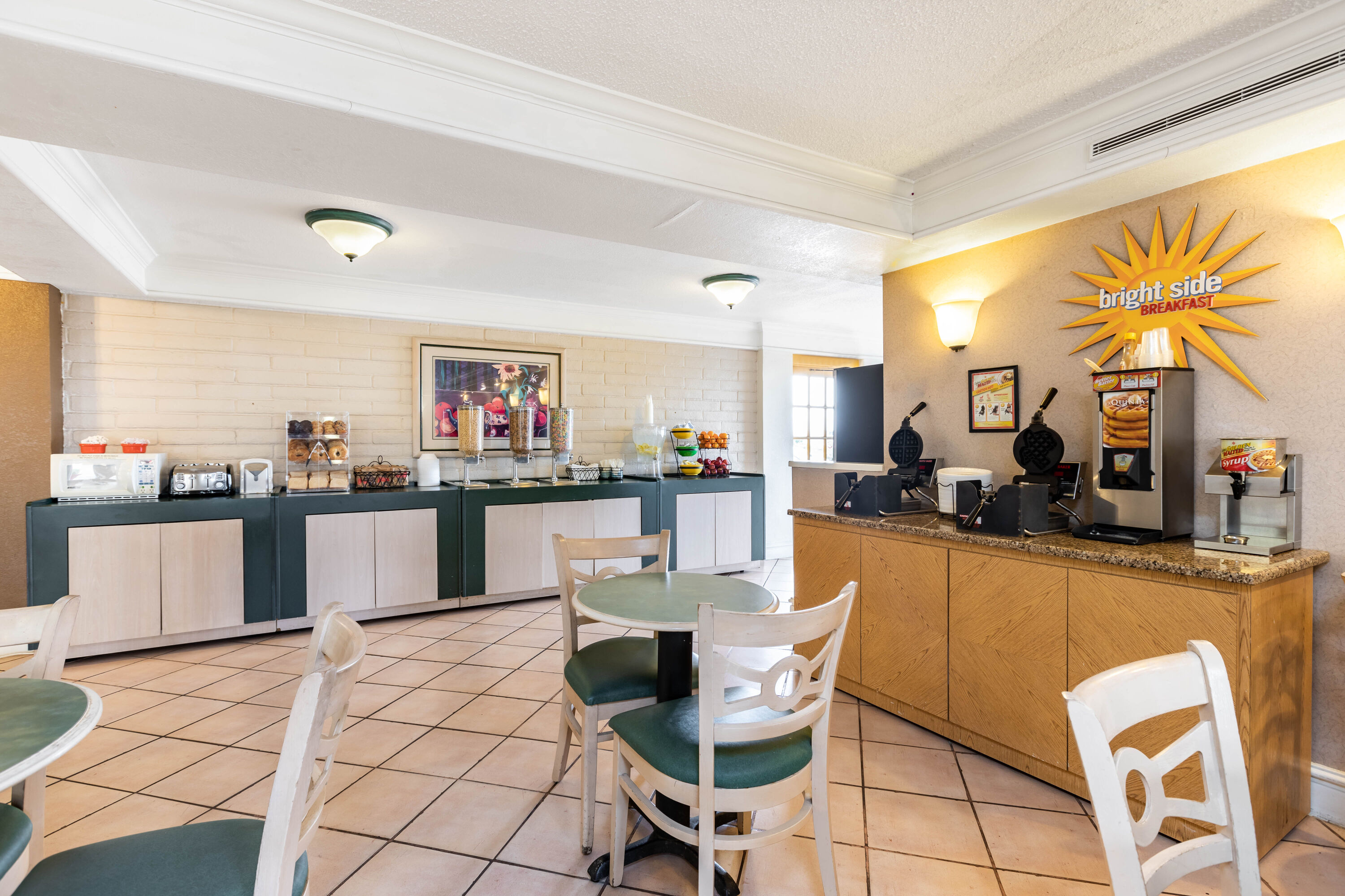 Free breakfast at La Quinta Inn by Wyndham El Paso West in El Paso, Texas