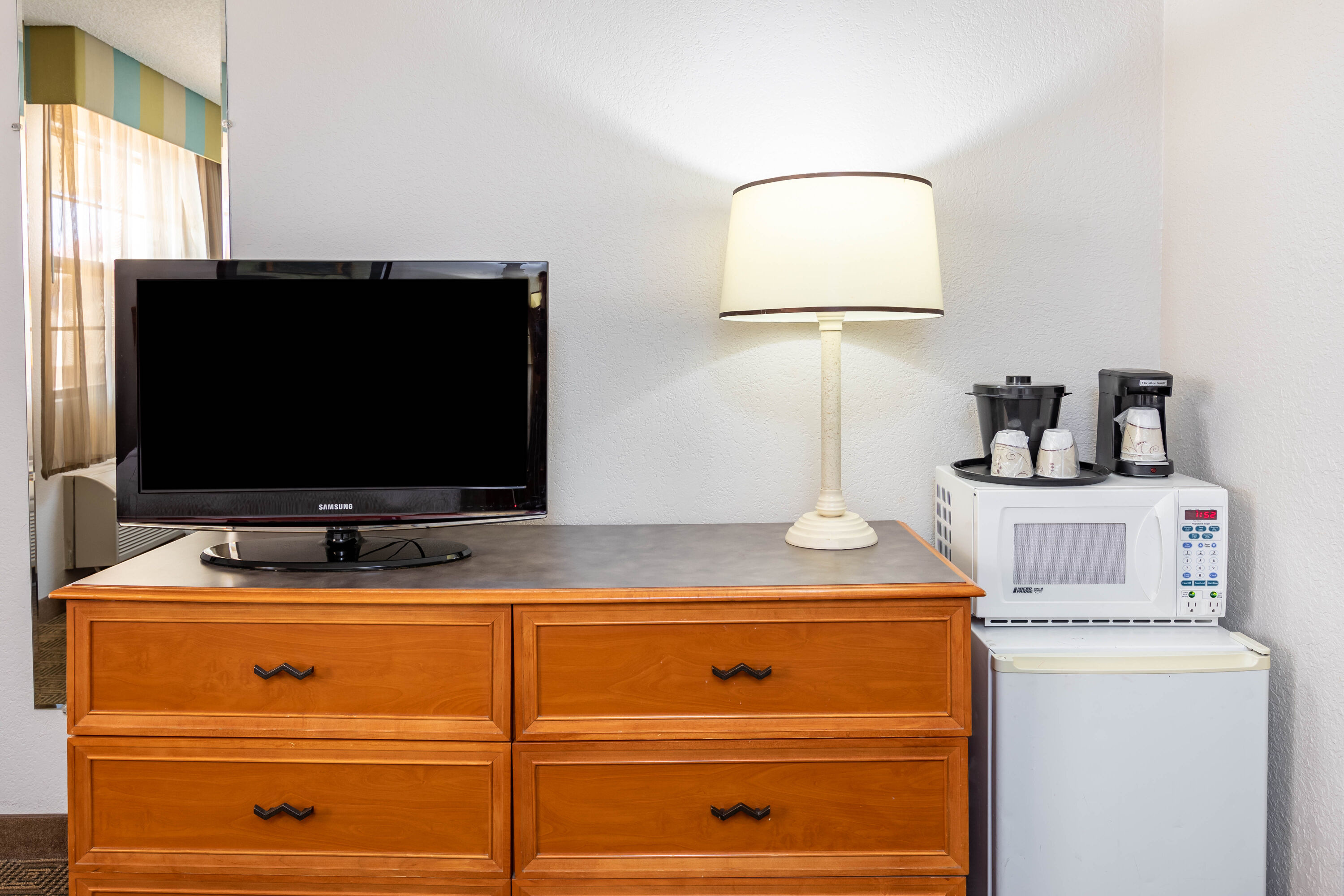 Guest room feature at the La Quinta Inn by Wyndham El Paso West in El Paso, Texas