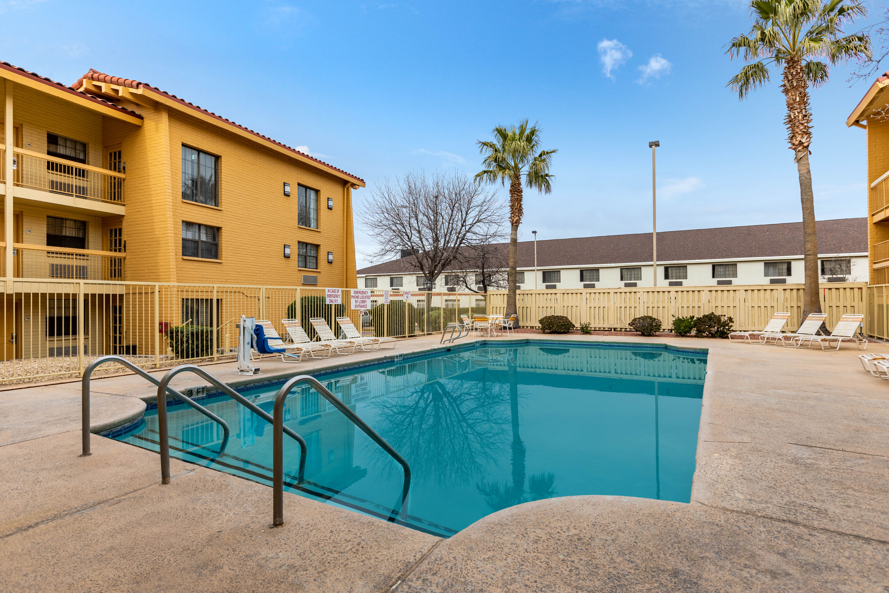 Pool at the La Quinta Inn by Wyndham El Paso West in El Paso, Texas