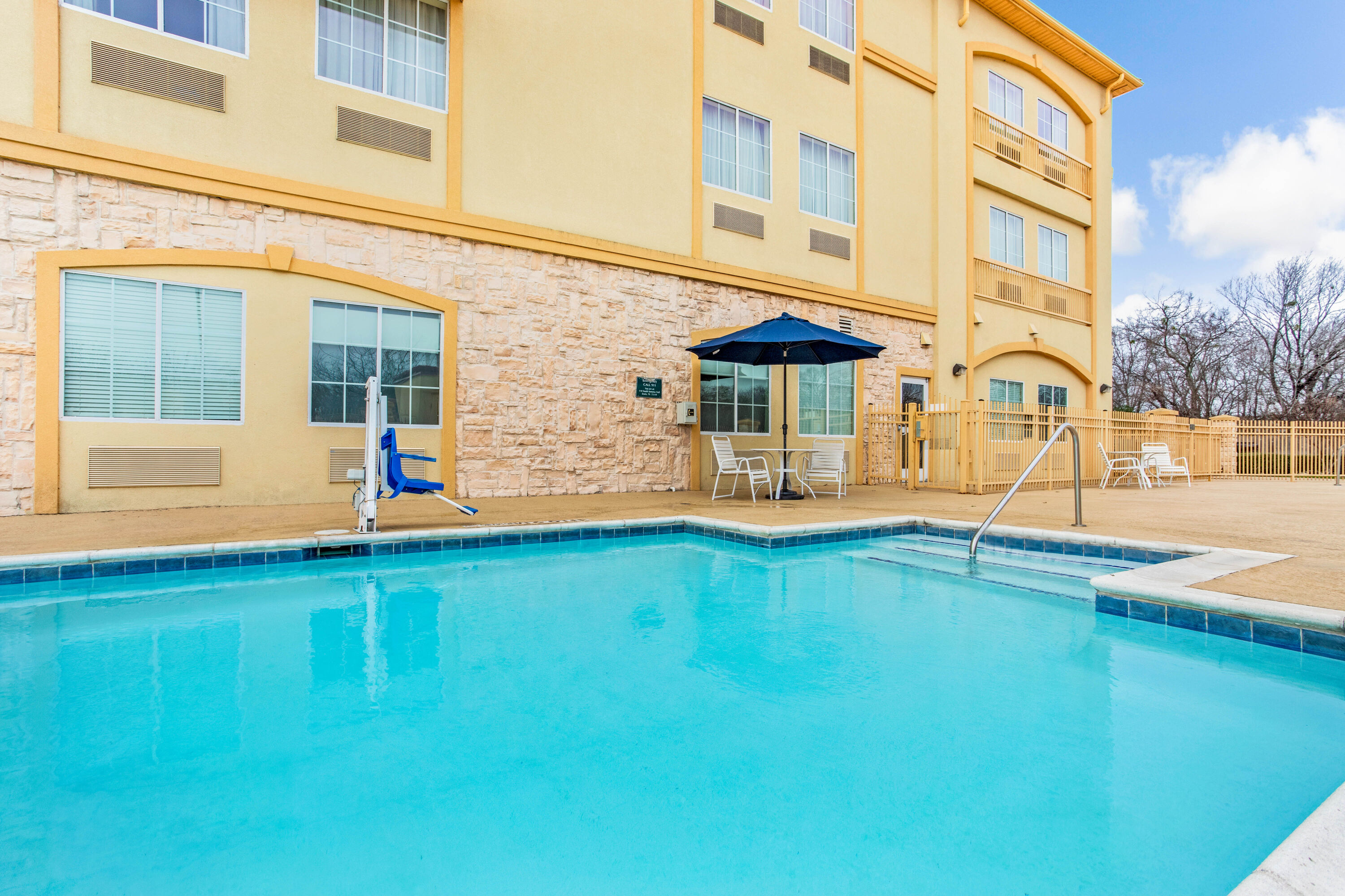 Pool at the La Quinta Inn & Suites by Wyndham Ennis in Ennis, Texas