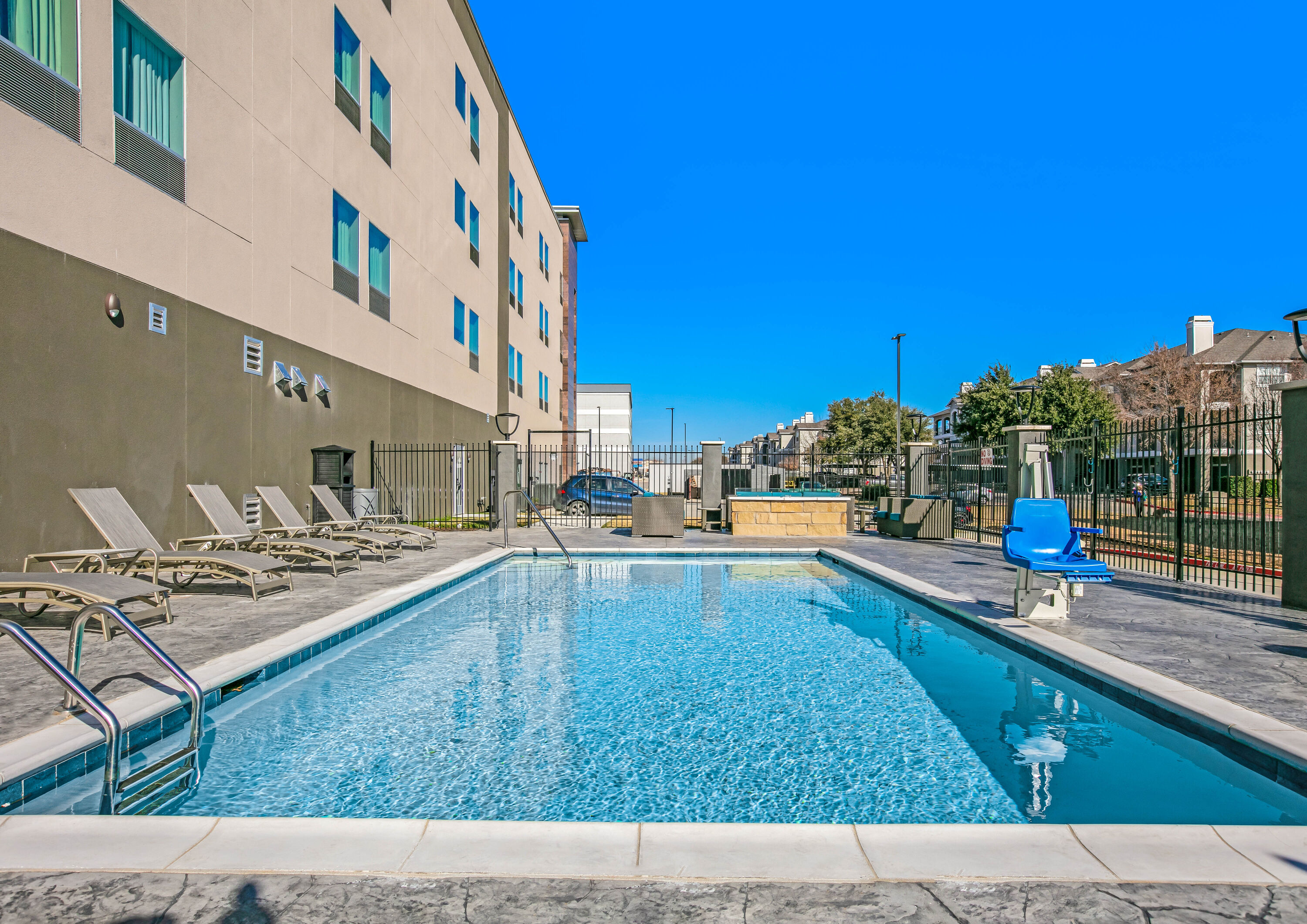 Pool at the La Quinta Inn & Suites by Wyndham DFW West-Glade Parks in Euless, Texas