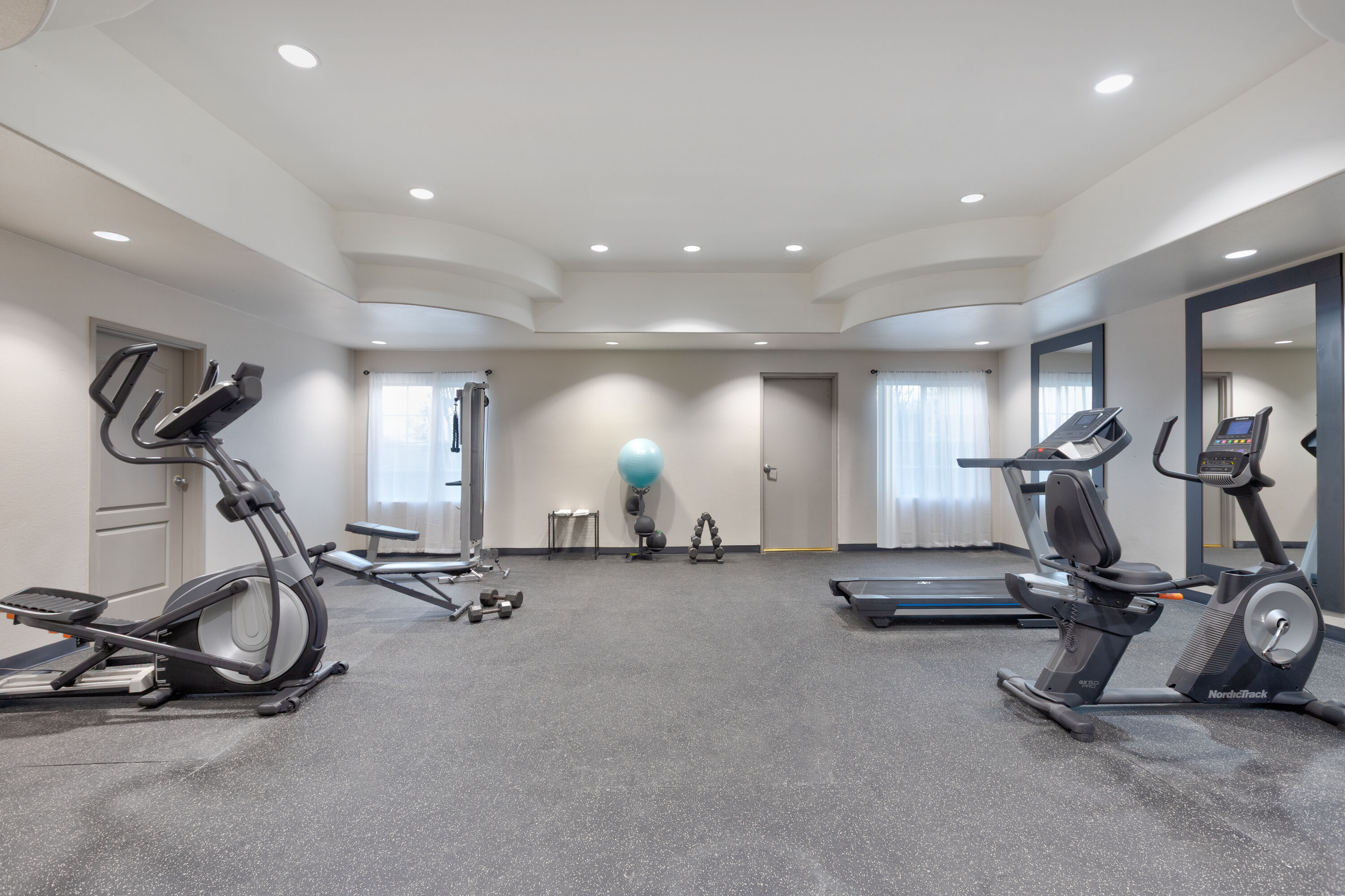 Fitness room at La Quinta Inn & Suites by Wyndham Fairfield TX in Fairfield, Texas