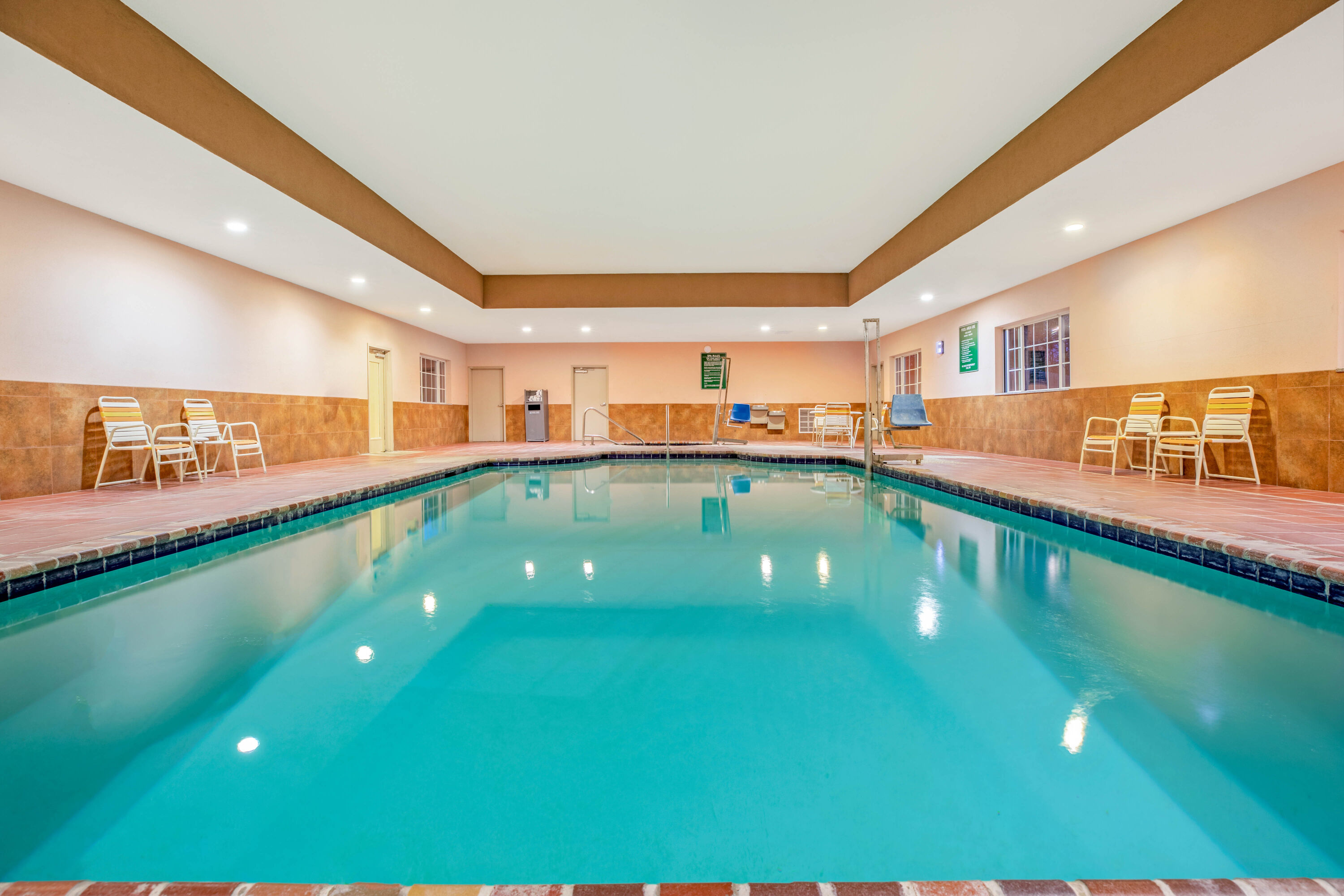 Pool at the La Quinta Inn & Suites by Wyndham Floresville in Floresville, Texas