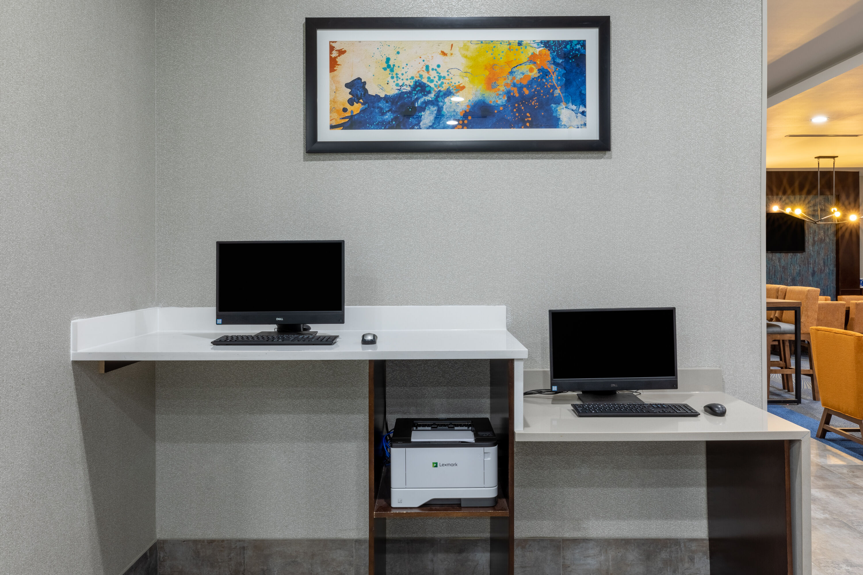 La Quinta Inn & Suites by Wyndham Dallas - Frisco Stadium business center in Frisco, Texas