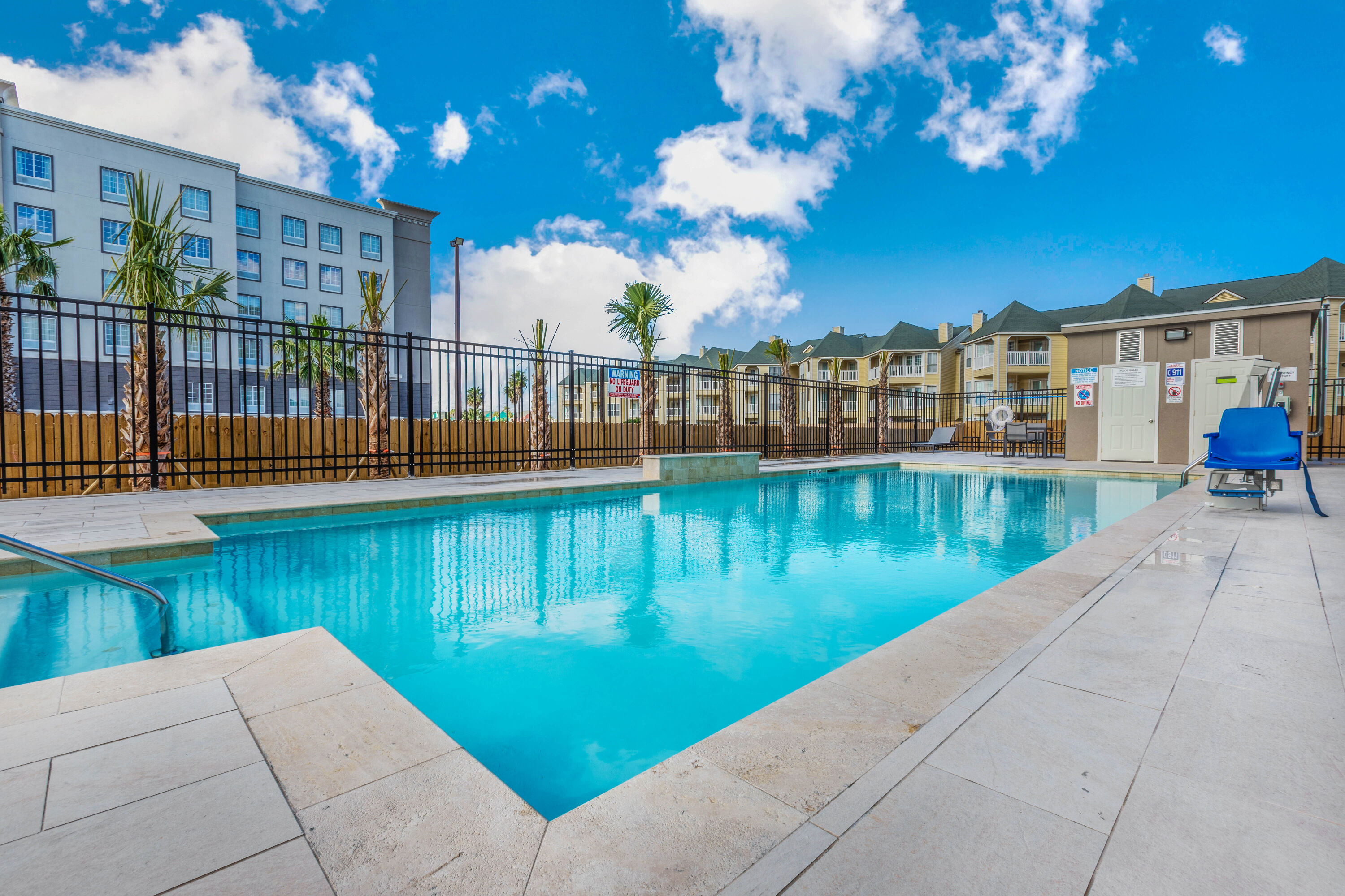 Pool at the La Quinta Inn & Suites by Wyndham Galveston West Seawall in Galveston, Texas