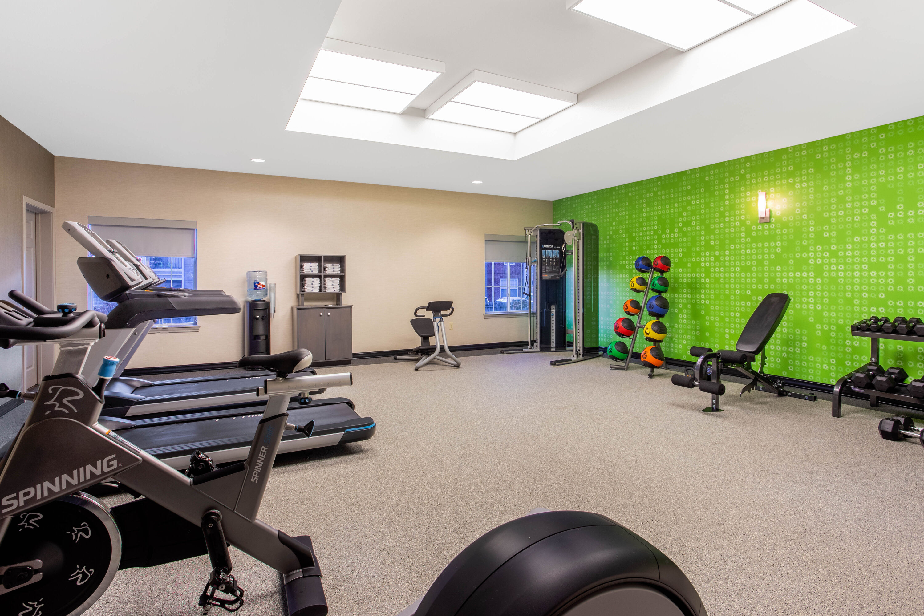 Fitness room at La Quinta Inn & Suites by Wyndham Hillsboro in Hillsboro, Texas