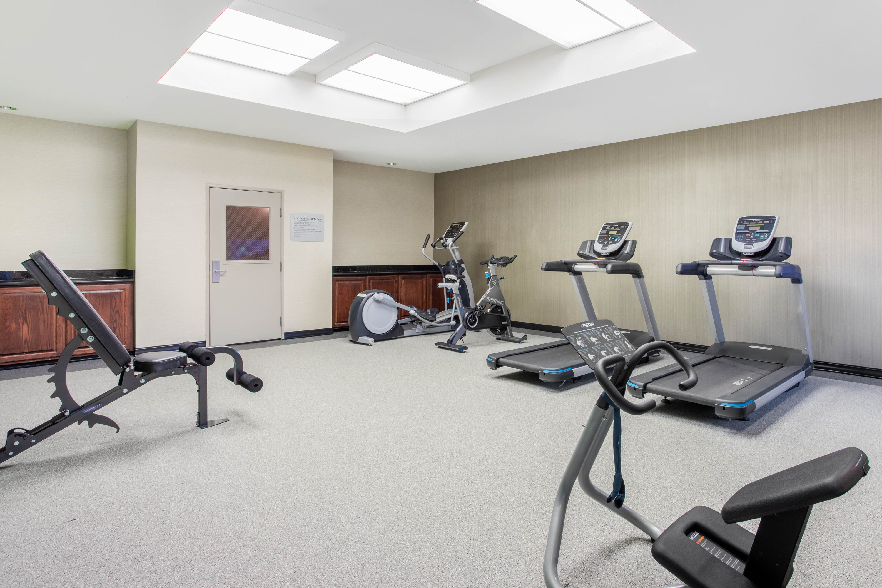 Fitness room at La Quinta Inn & Suites by Wyndham Hillsboro in Hillsboro, Texas